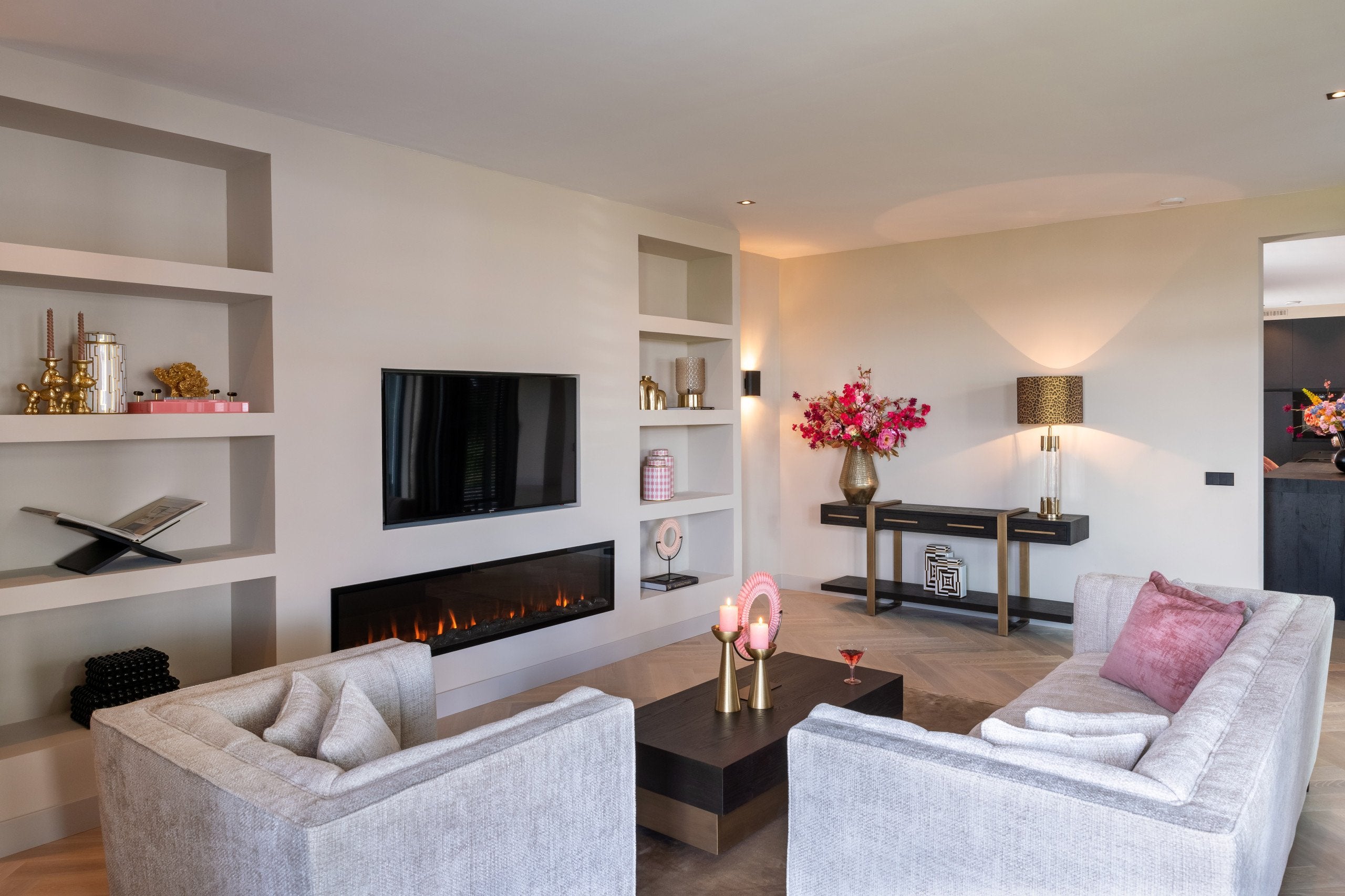 Coffee table Cambon dark coffee