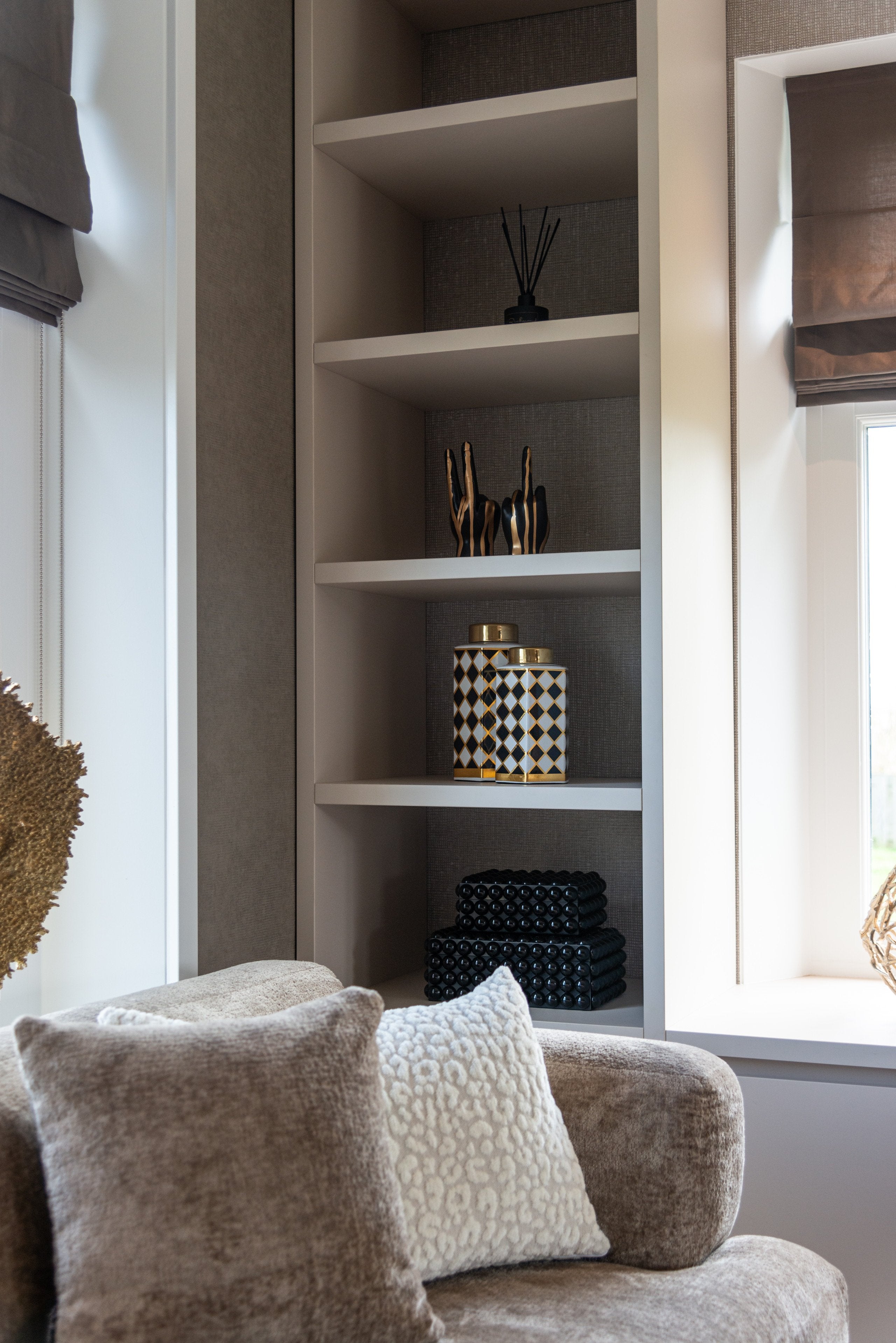 Storage box Batool black small