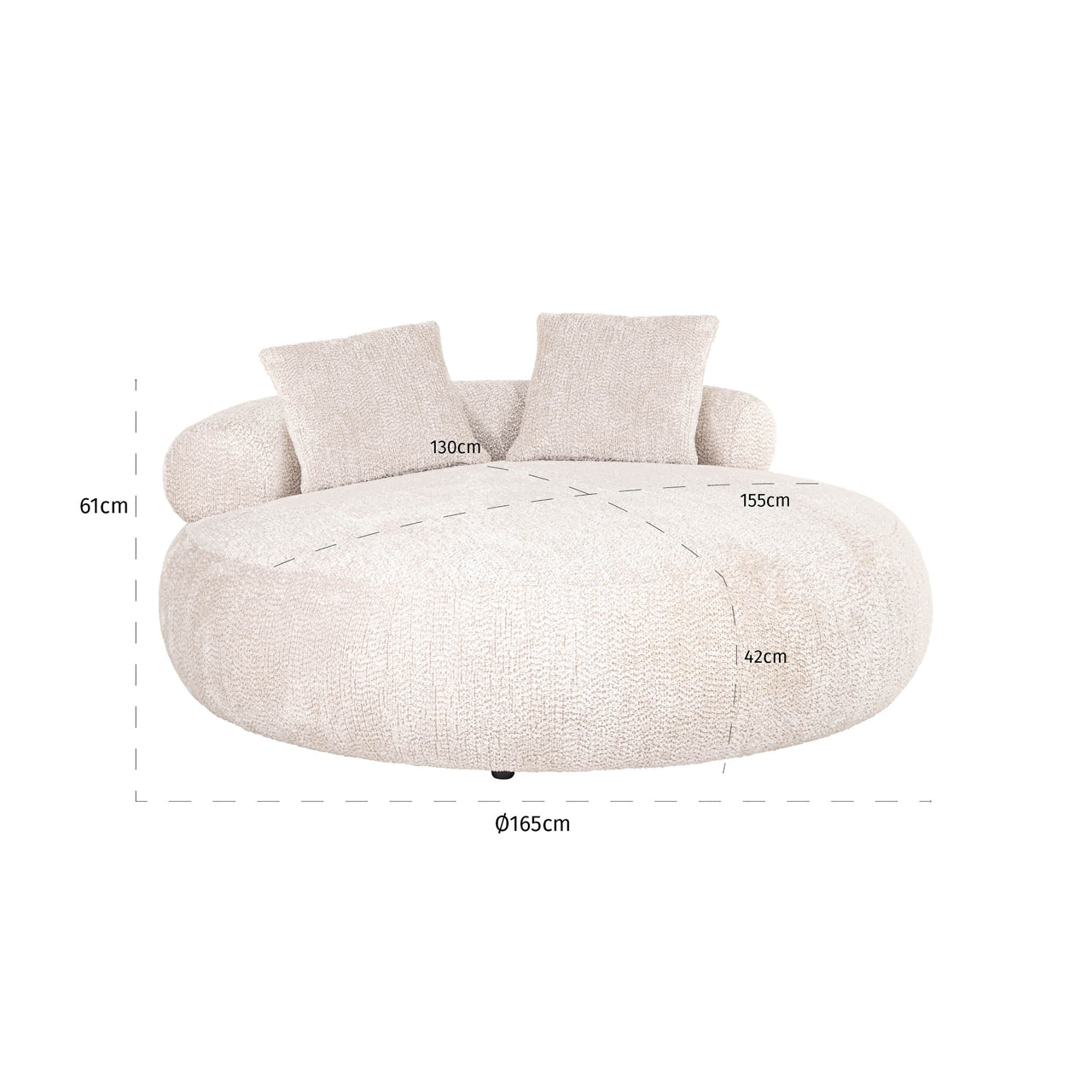Sofa Tivola lovely cream