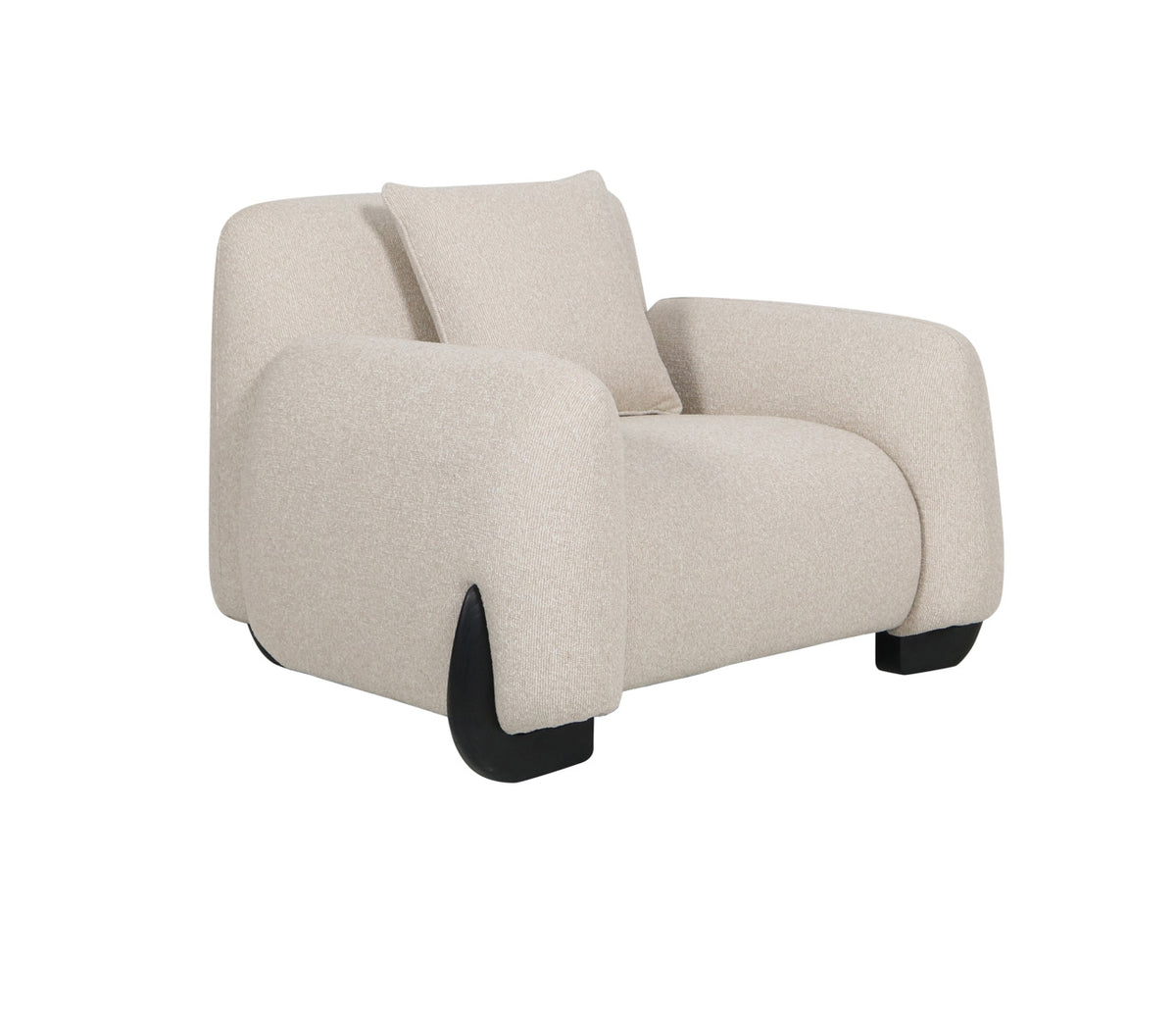 Lounge chair Godiva biscotti
