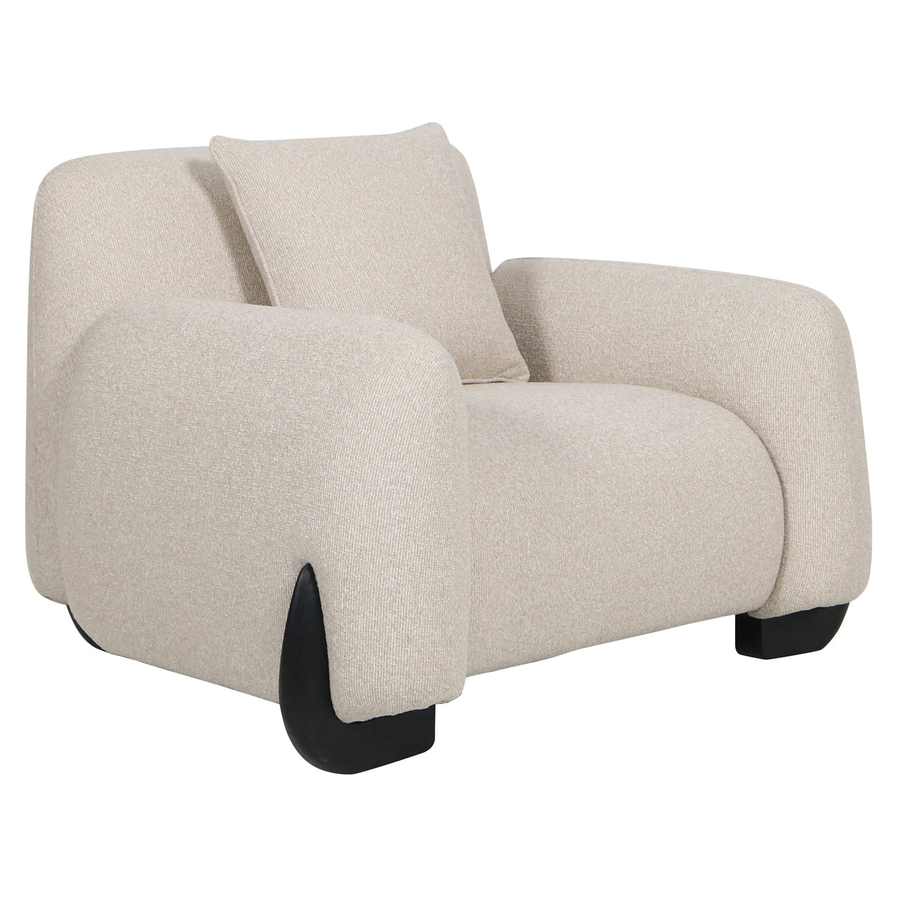 Lounge chair Godiva biscotti