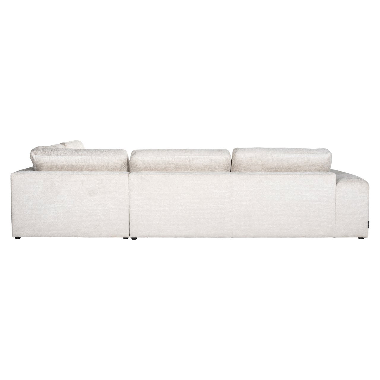 Sofa Lund cream fusion 3-seater + ottoman right