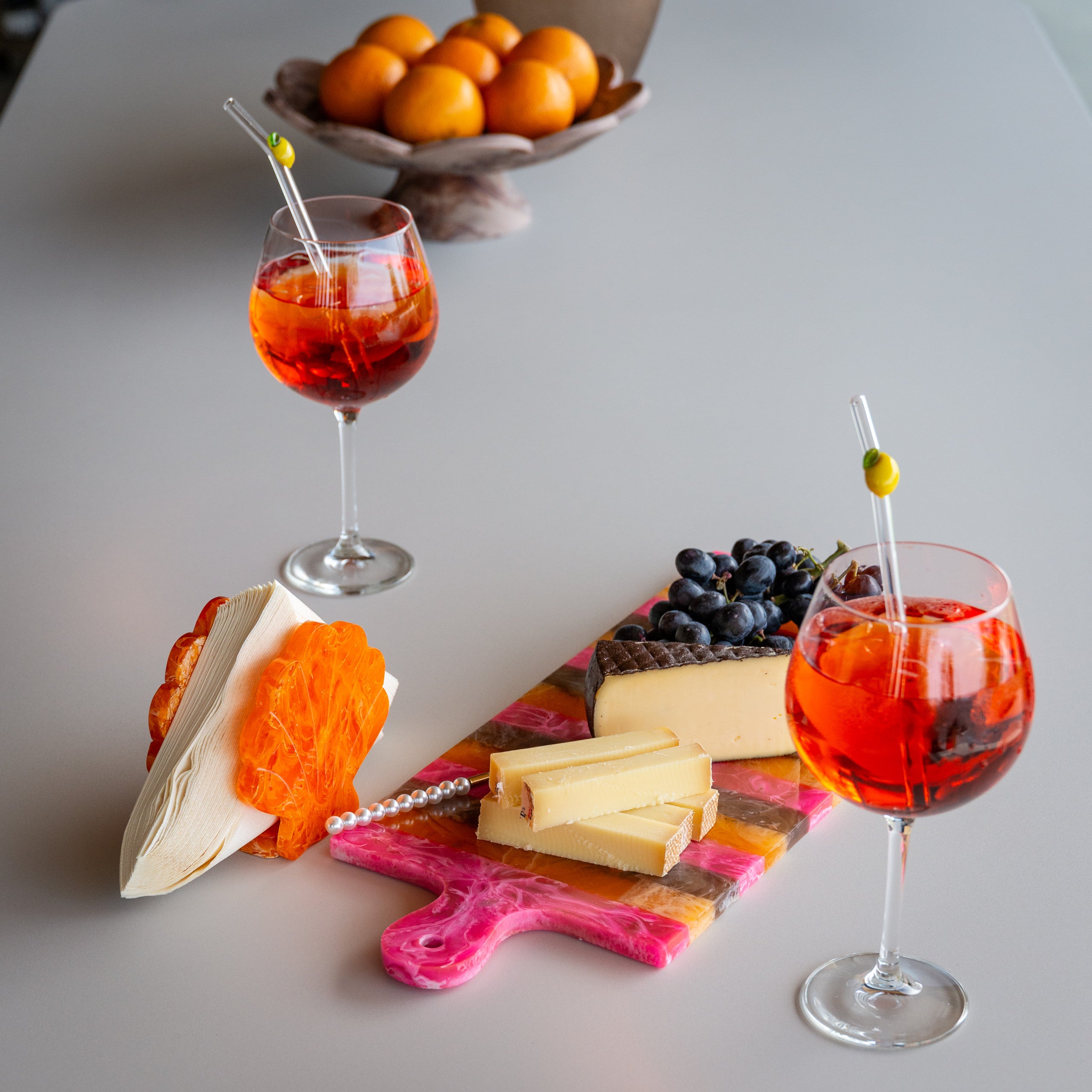 Wine & Bar accessory Shelly orange napkin holder