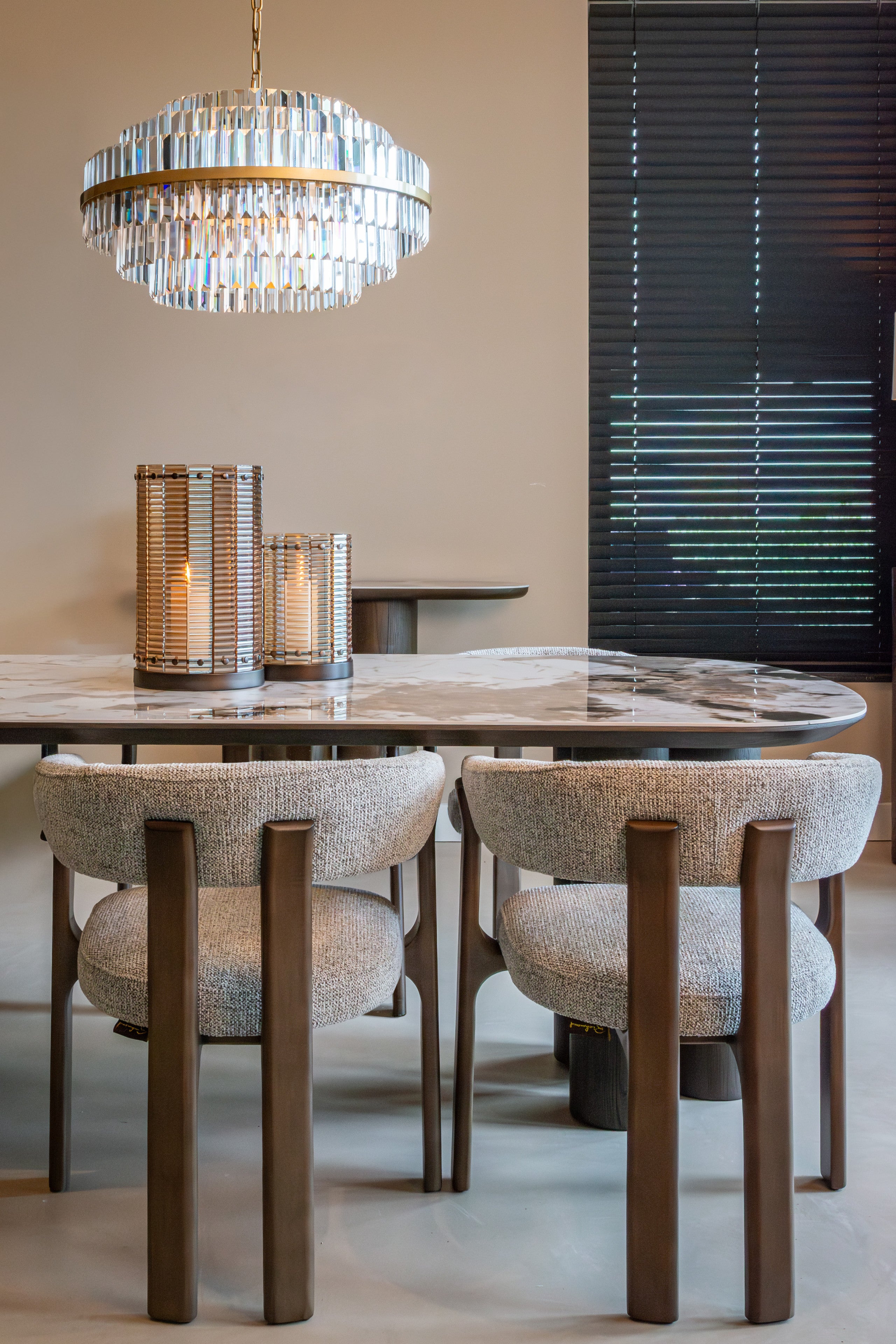 Dining chair Contigo mocca fancy