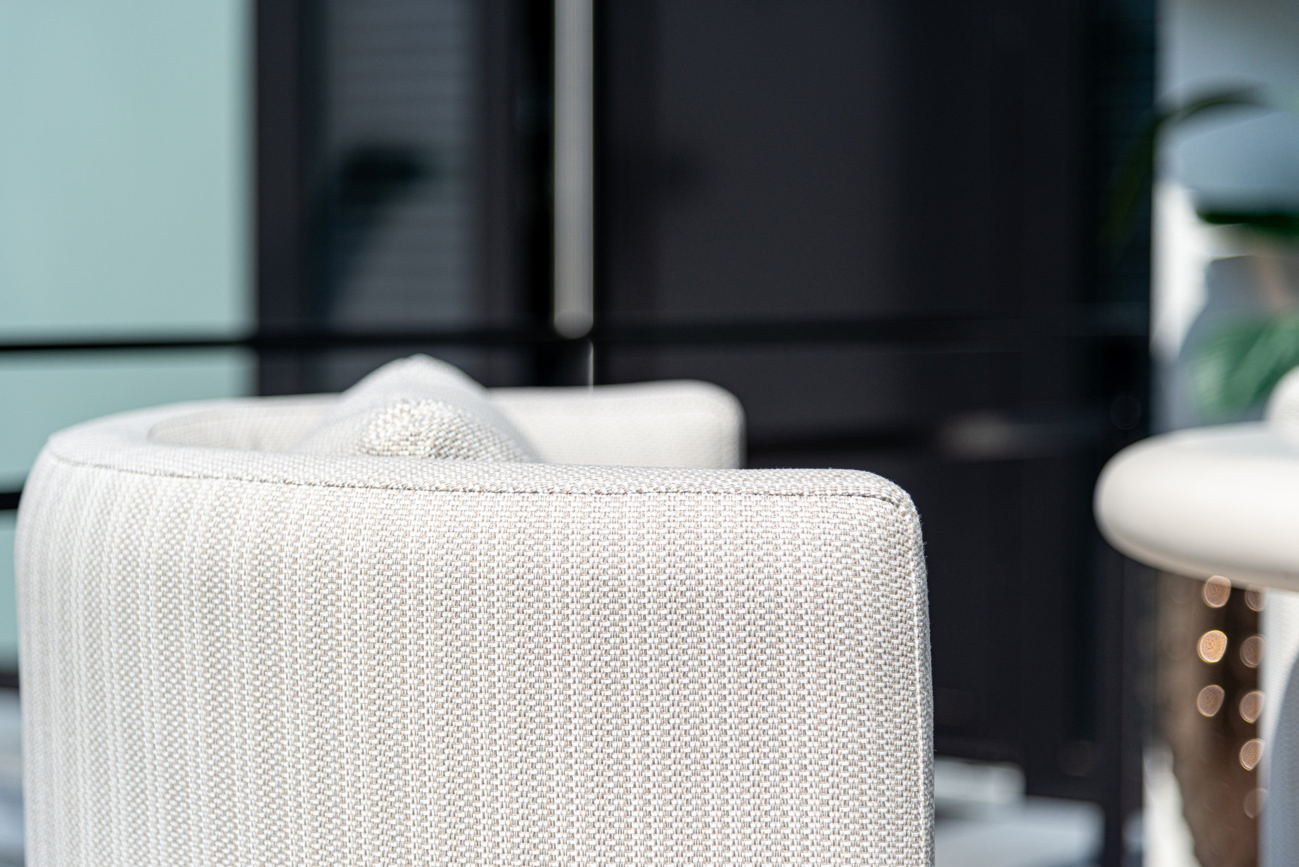 Outdoor dining chair Marlin beige swivel
