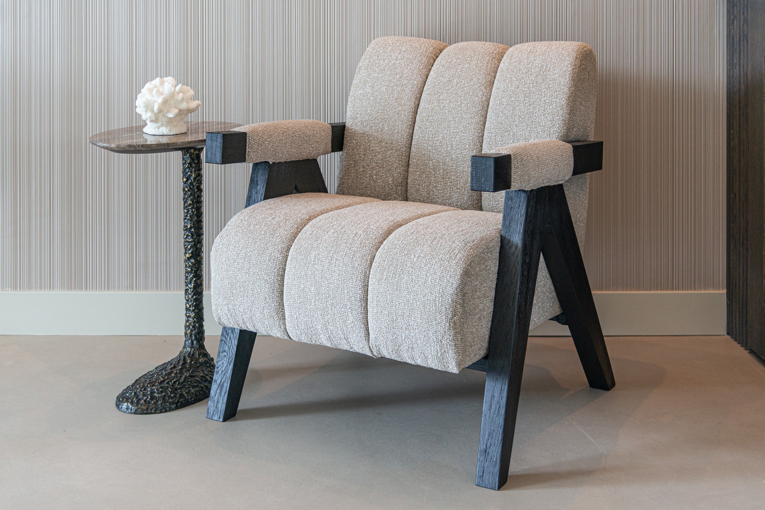 Lounge chair Clover trendy nature