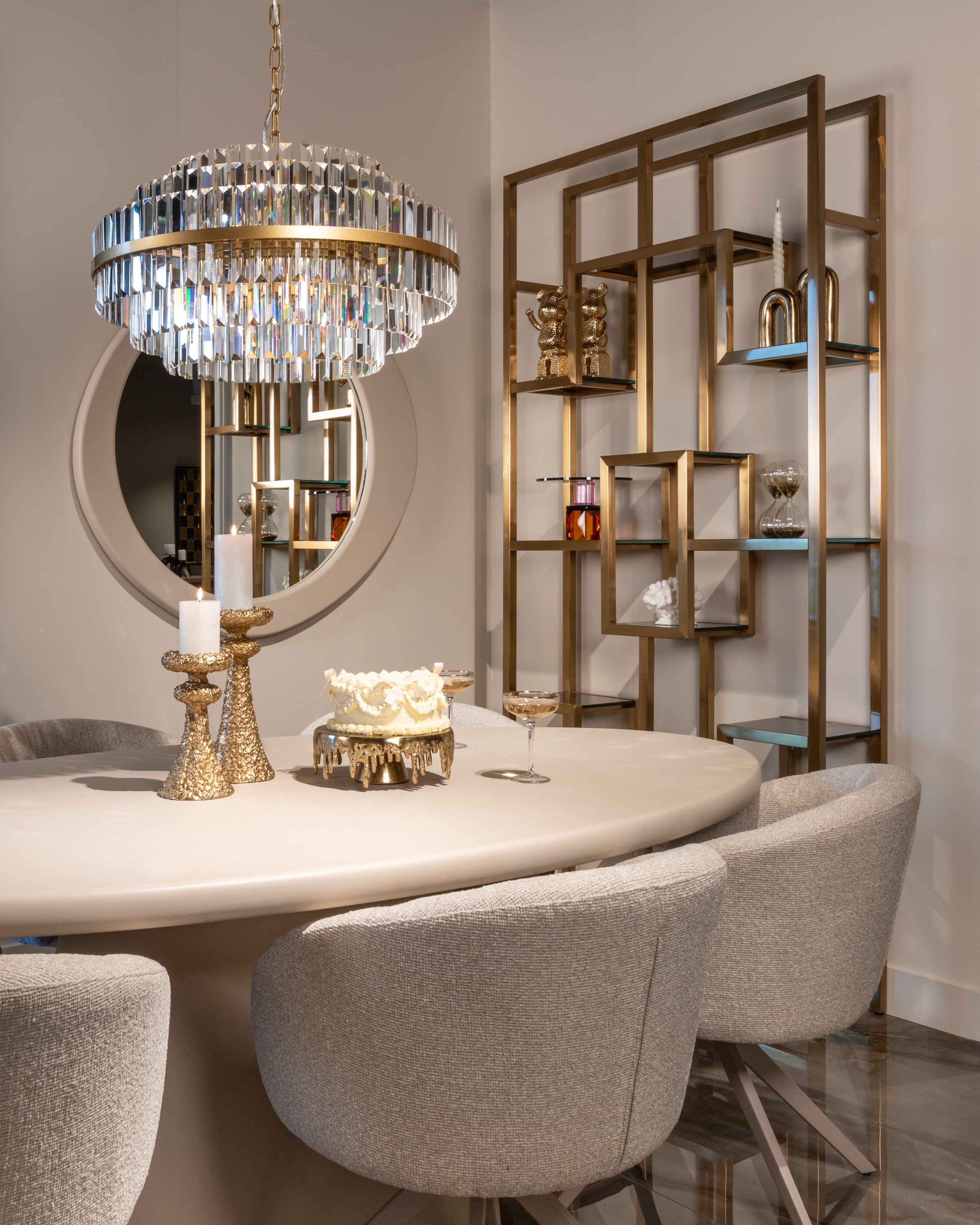Mirror Clayton beige