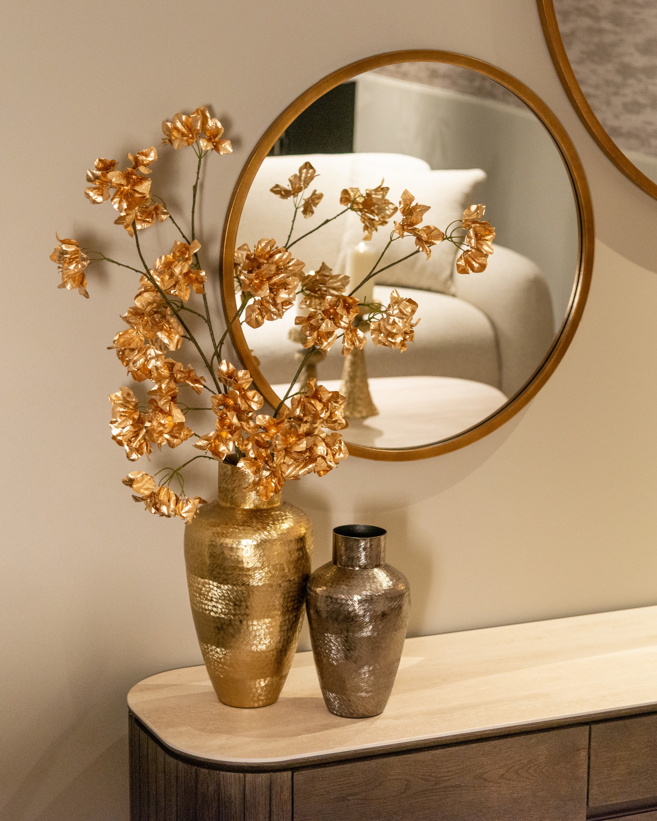 Mirror Maeron gold 70Ø