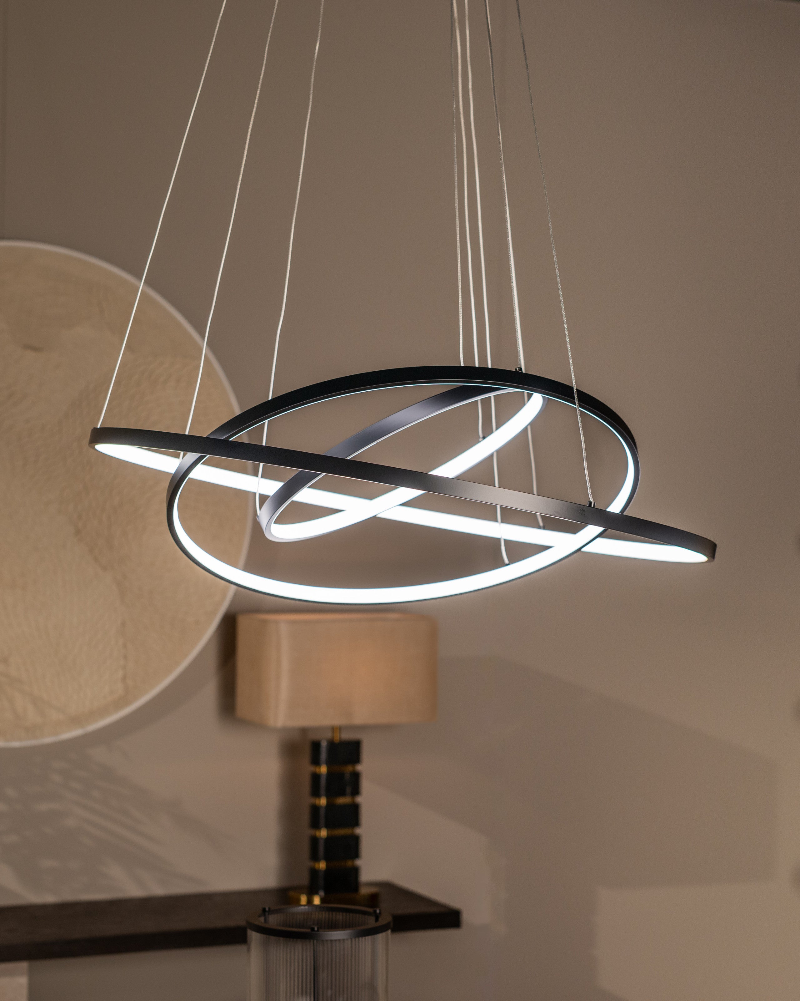 Chandelier Amira black