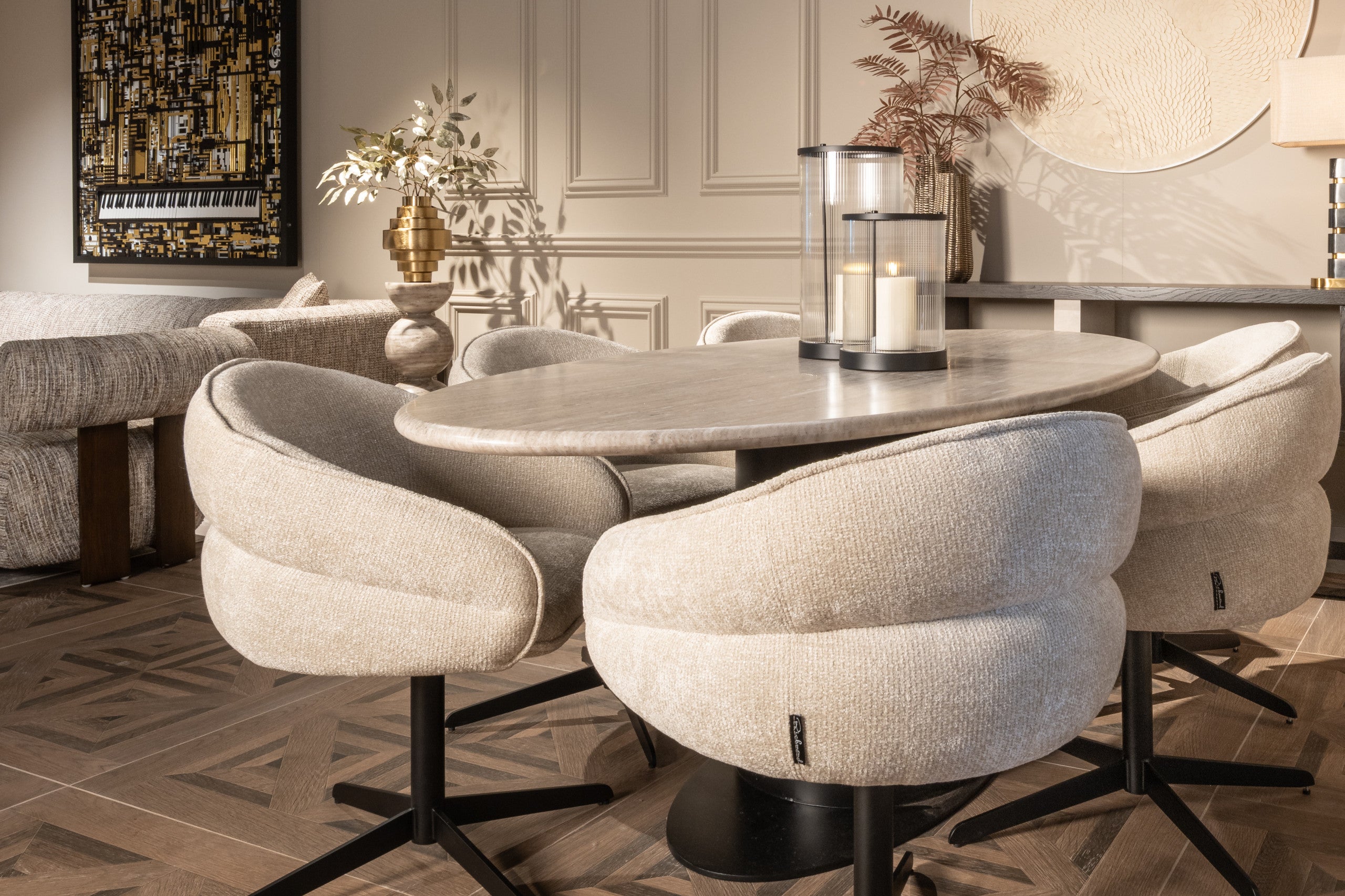 Dining table Brodman sand 200