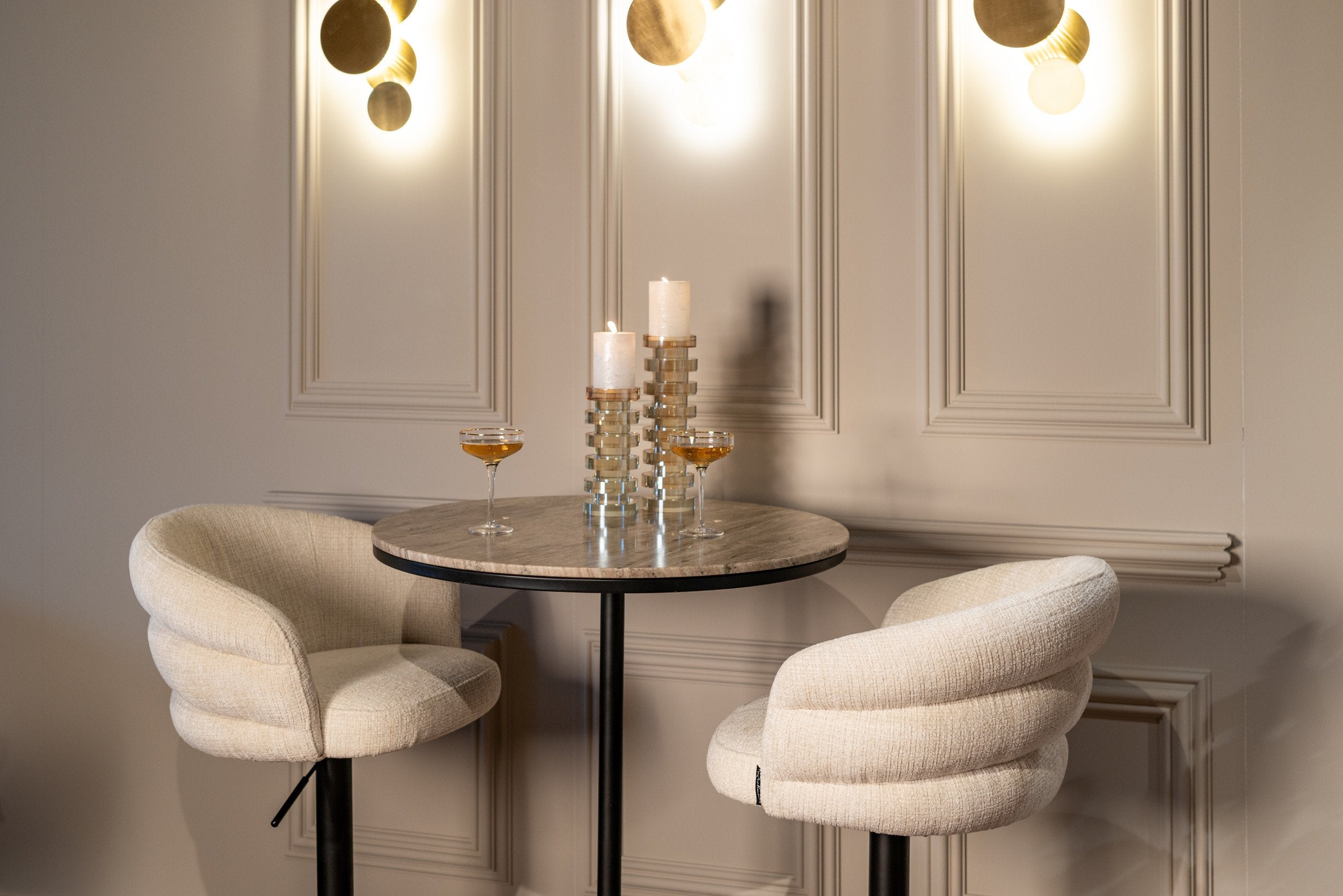 Wall lamp Collin brushed gold