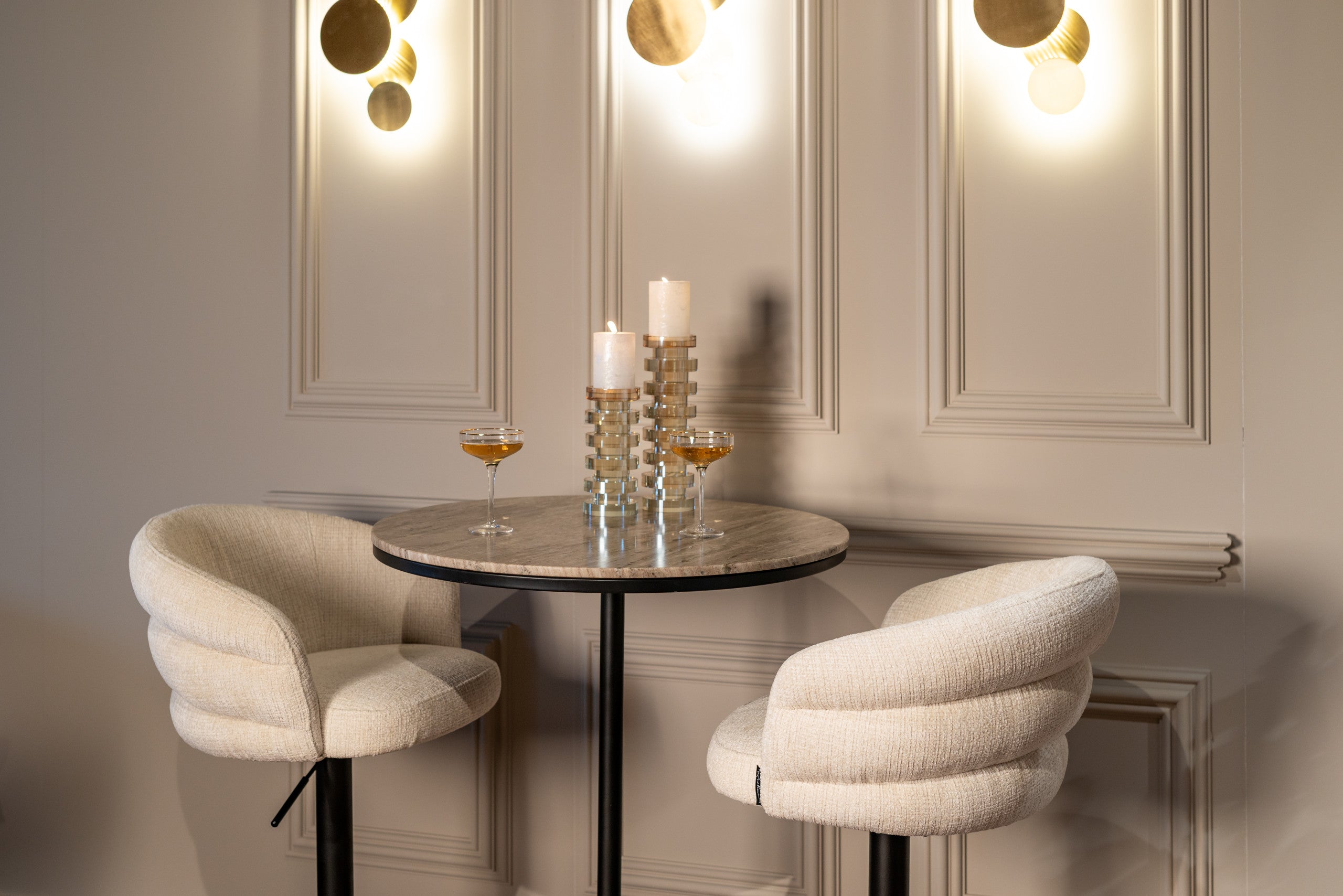 Wall lamp Collin brushed gold