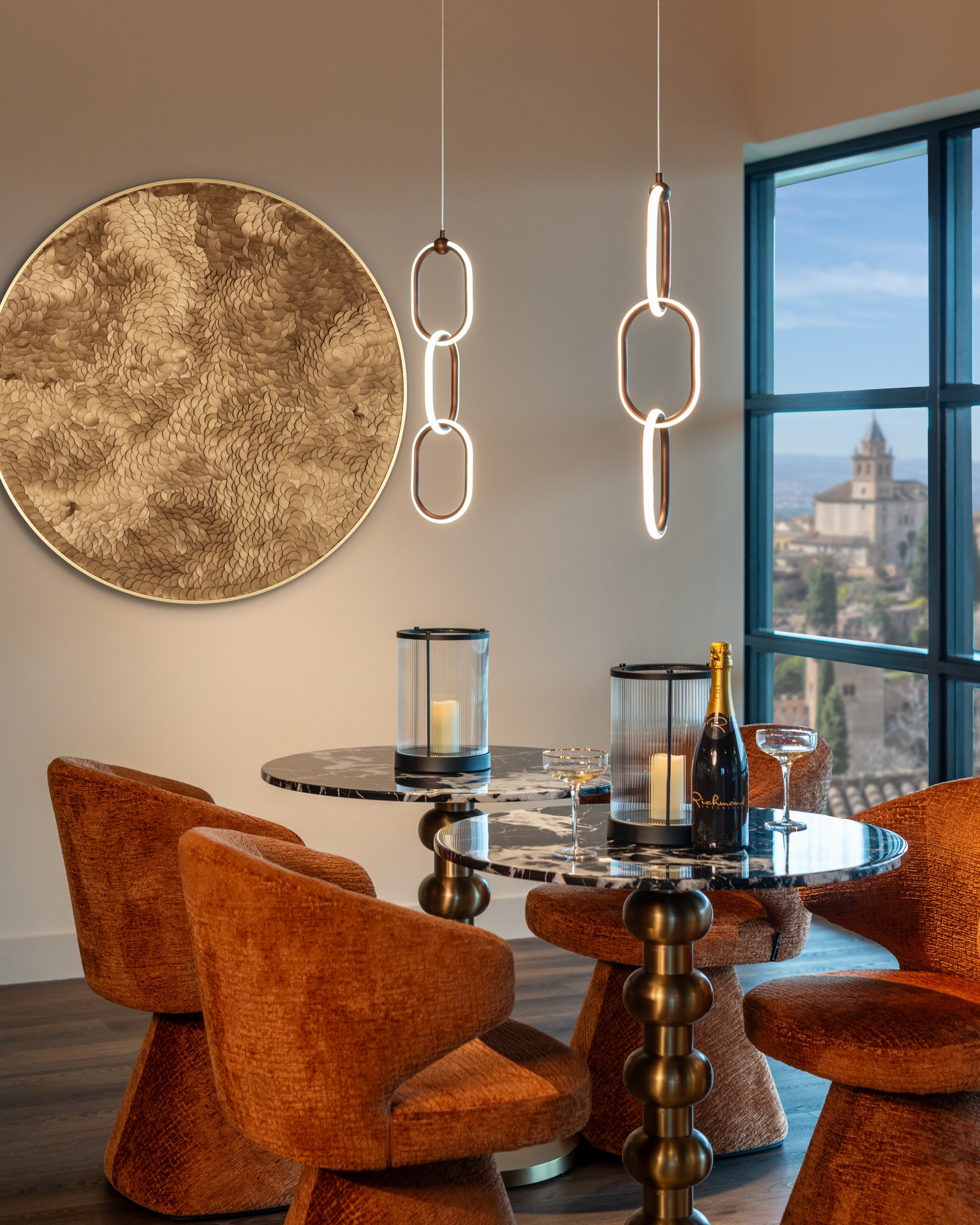 Dining chair Gatsbi copper fusion