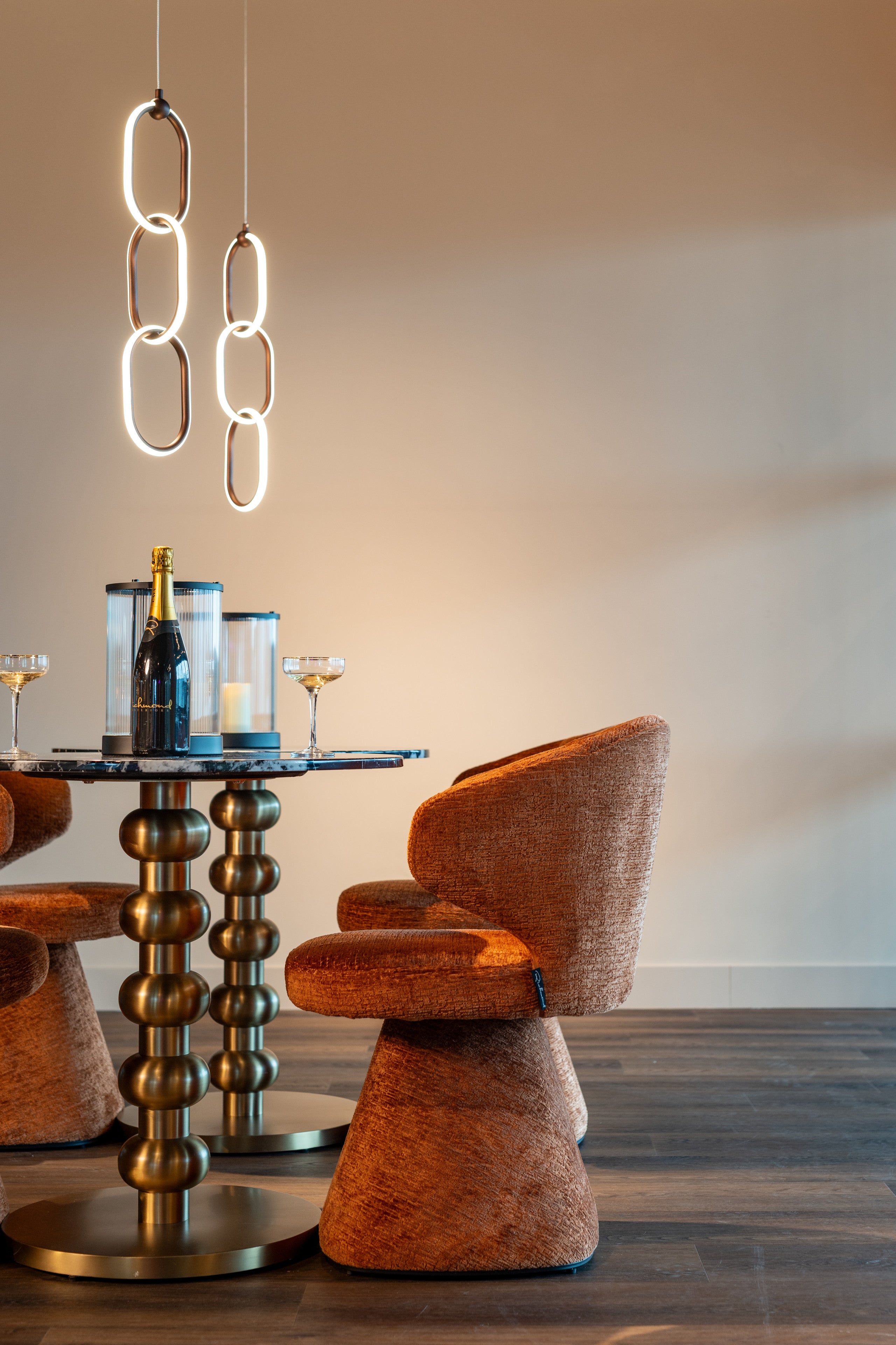 Dining chair Gatsbi copper fusion