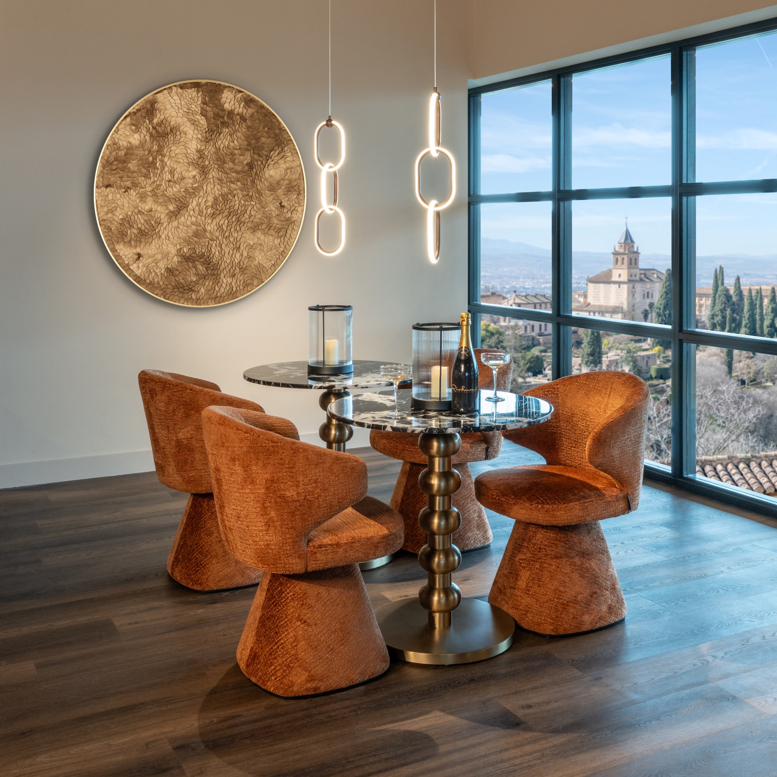 Dining chair Gatsbi copper fusion
