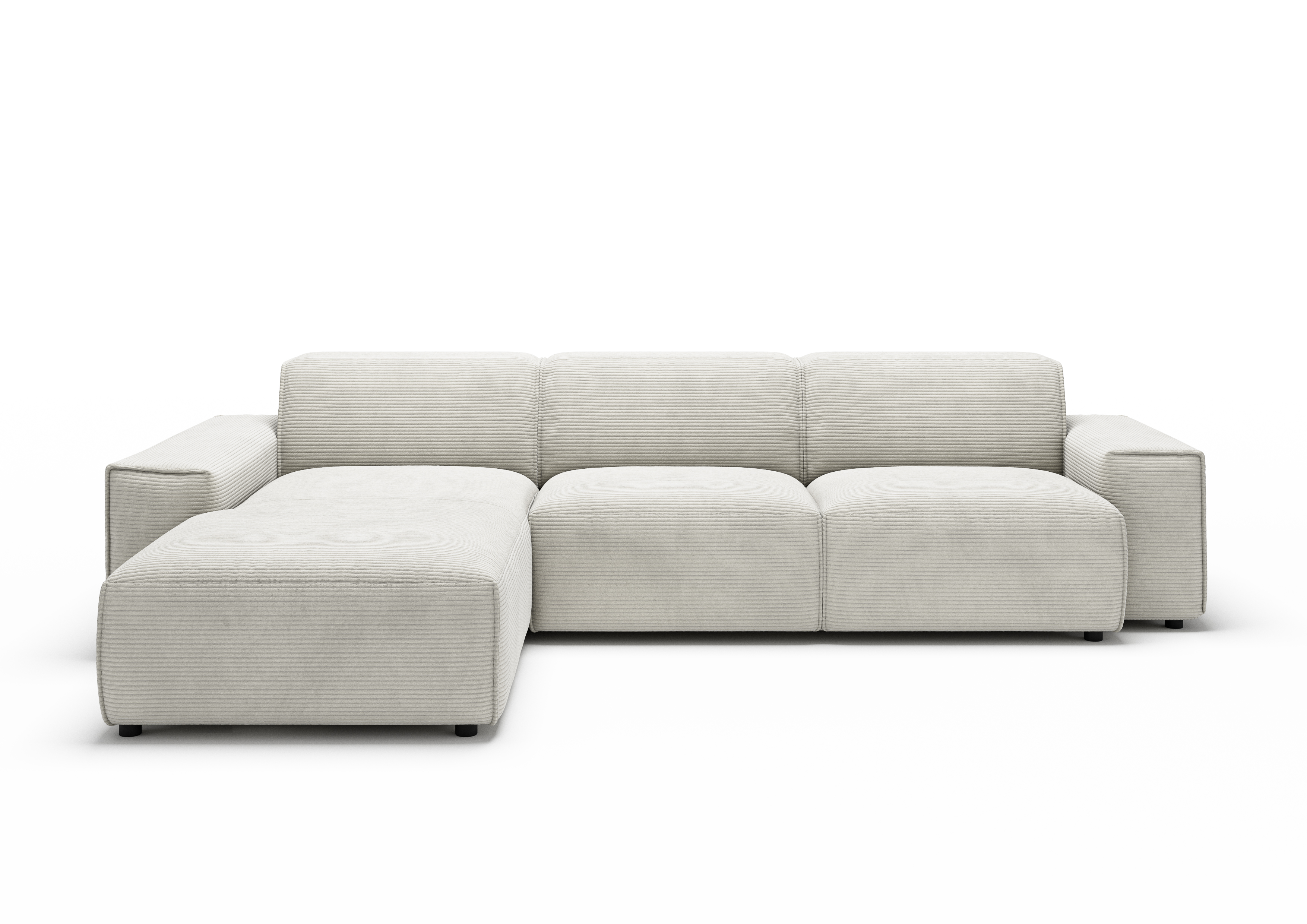 Sofa Linton – Light Grey – 299x189 cm