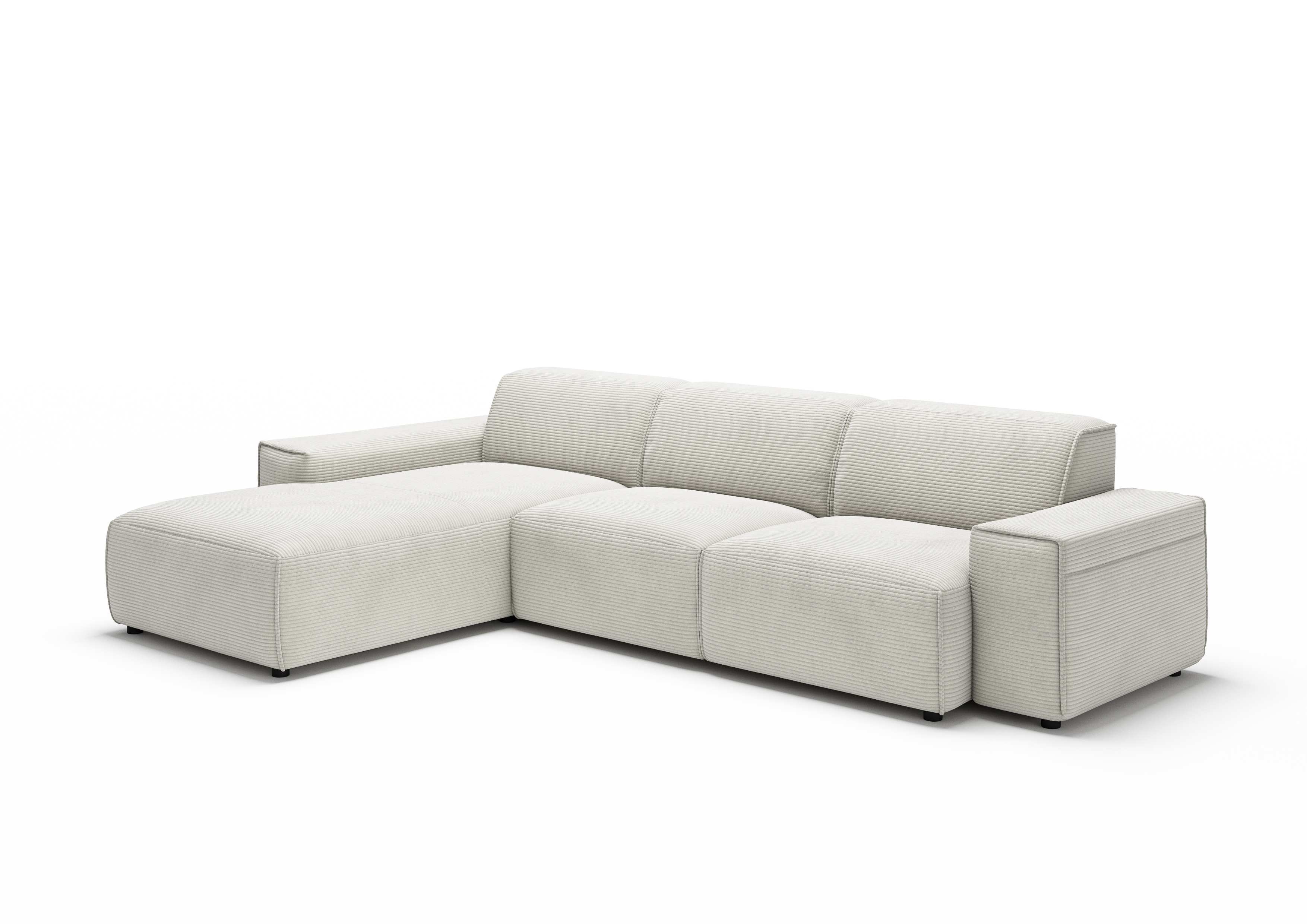 Sofa Linton – Light Grey – 299x189 cm