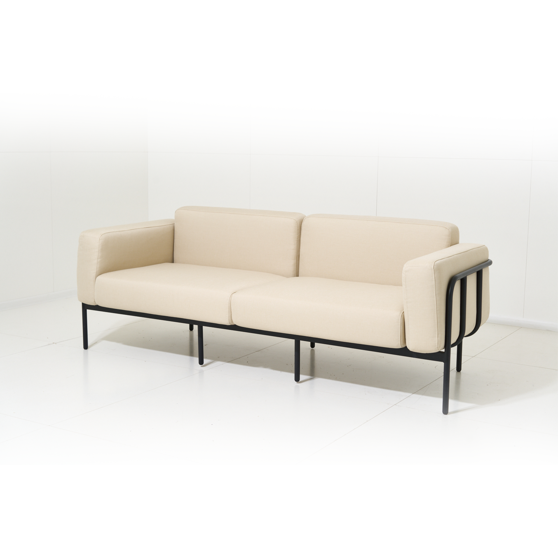 Outdoor Sofa Forleon - Beige 203x78x74cm