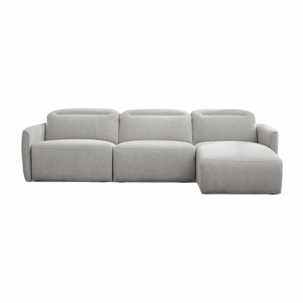 Sofa Valona - Soft Grey | 273 × 165 cm - Lounge Right