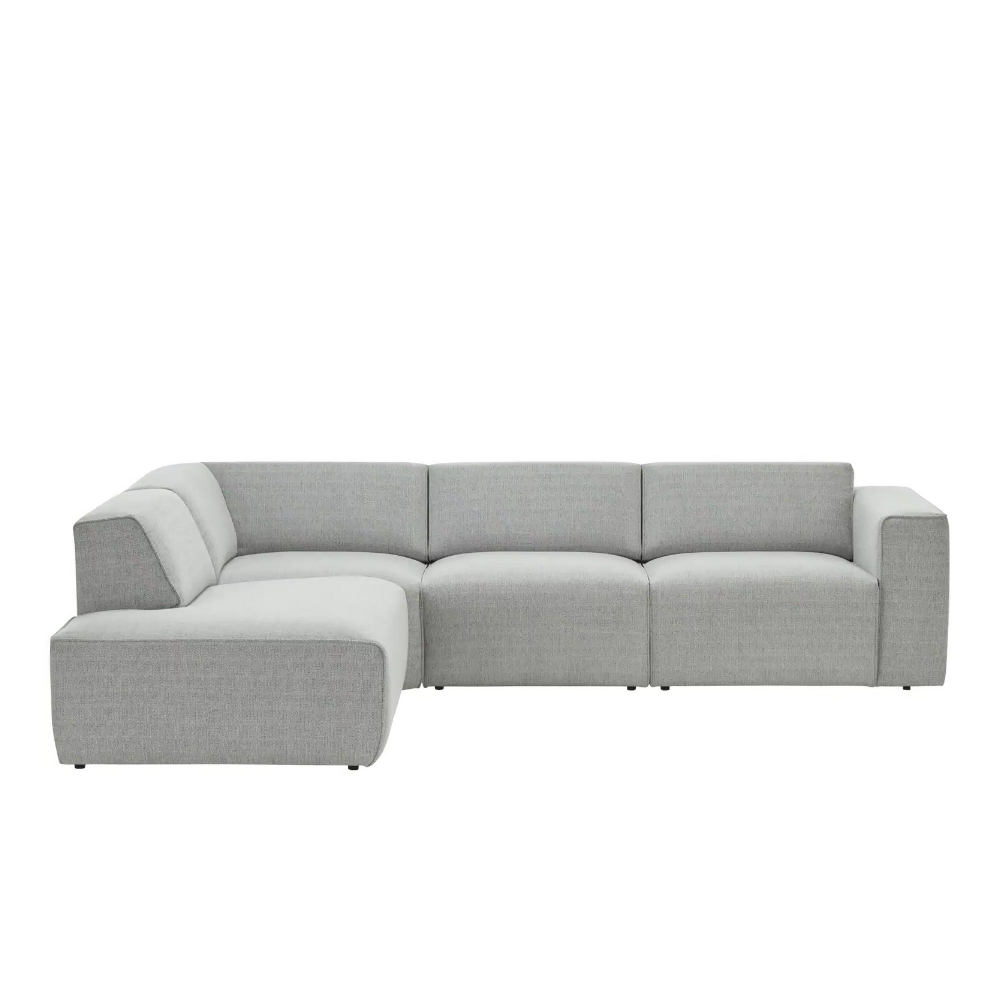 Sofa Langford - Grey Modern Corner Sofa 282×222 cm