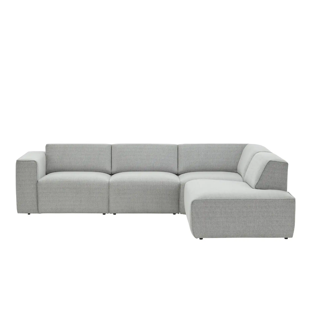 Sofa Langford - Grey Modern Corner Sofa 282×222 cm