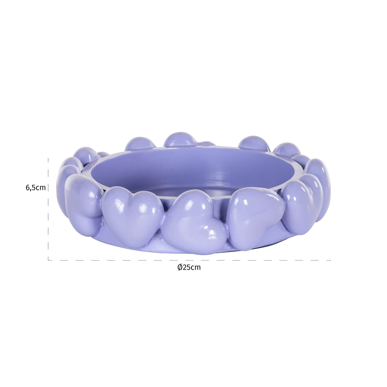 Decorative object Sanny purple