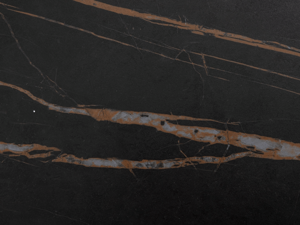 TV Unit Lima – White Washed Oak/Black Ceramic