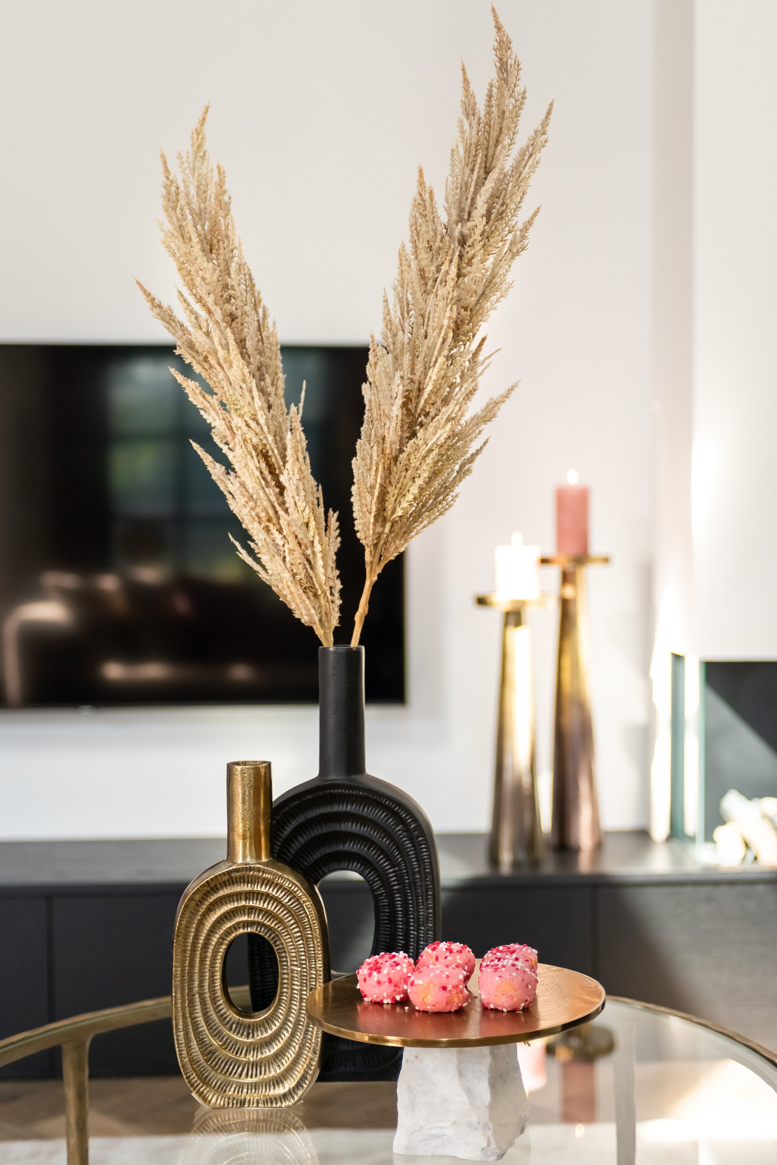 Vase Emar black large