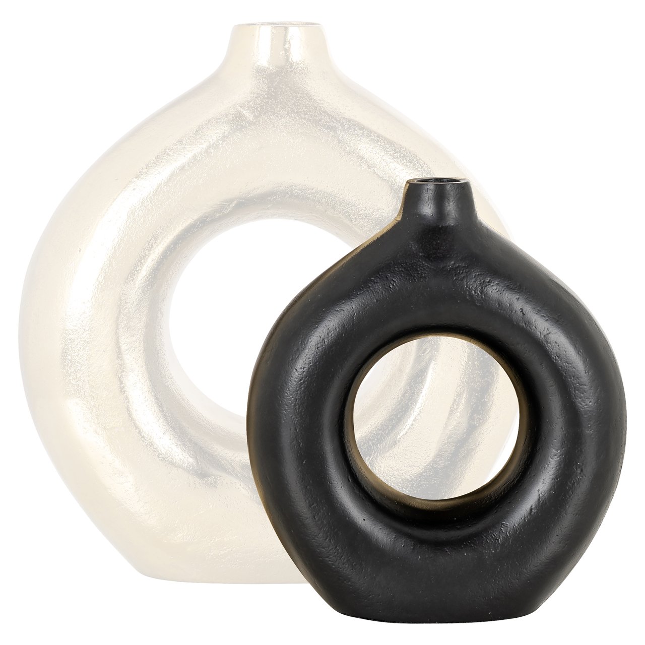 Vase Felice black