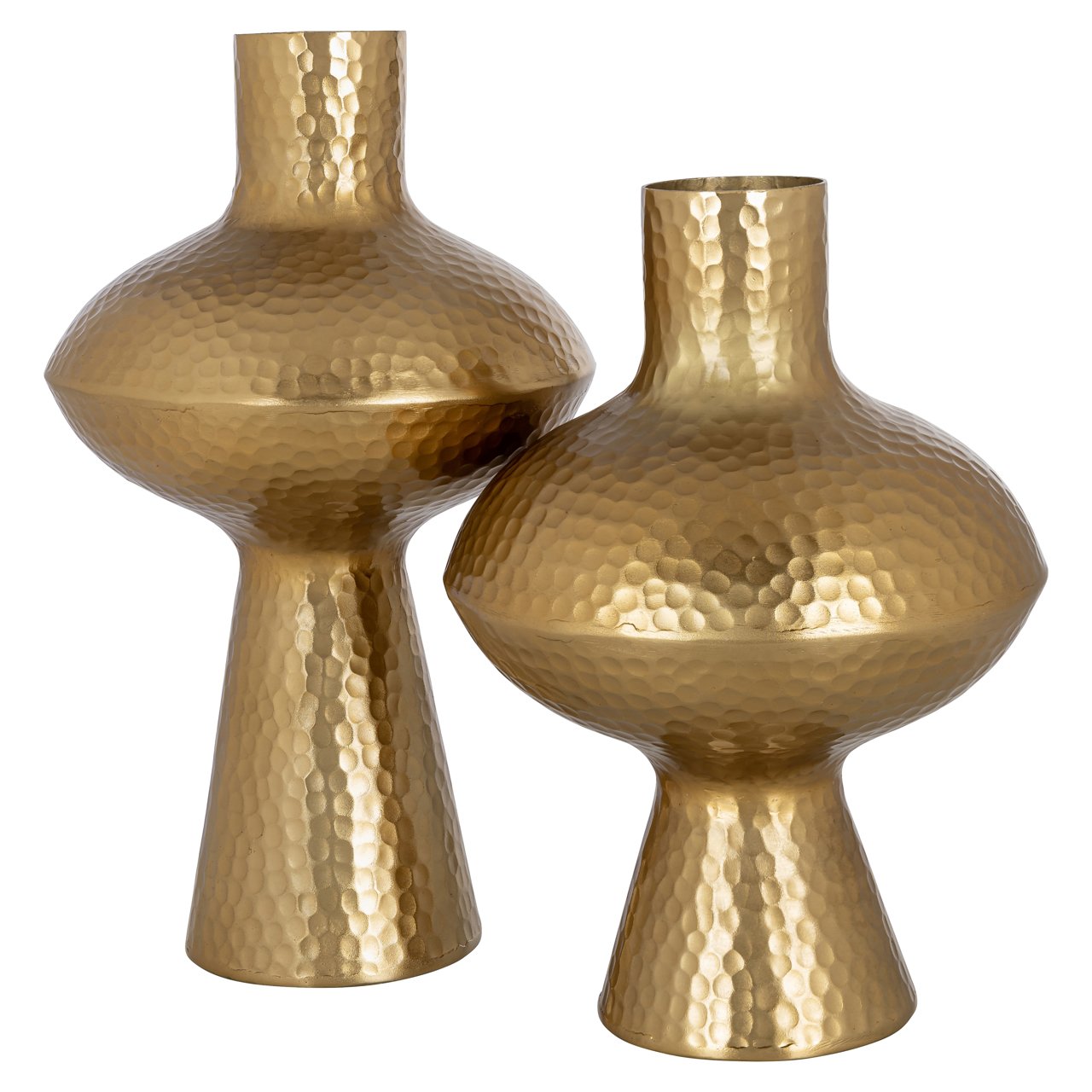 Vase Caitlyn gold large