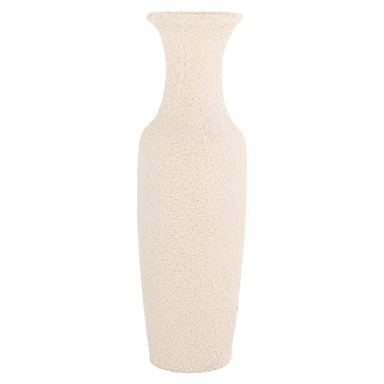 Vase Fluffy white small