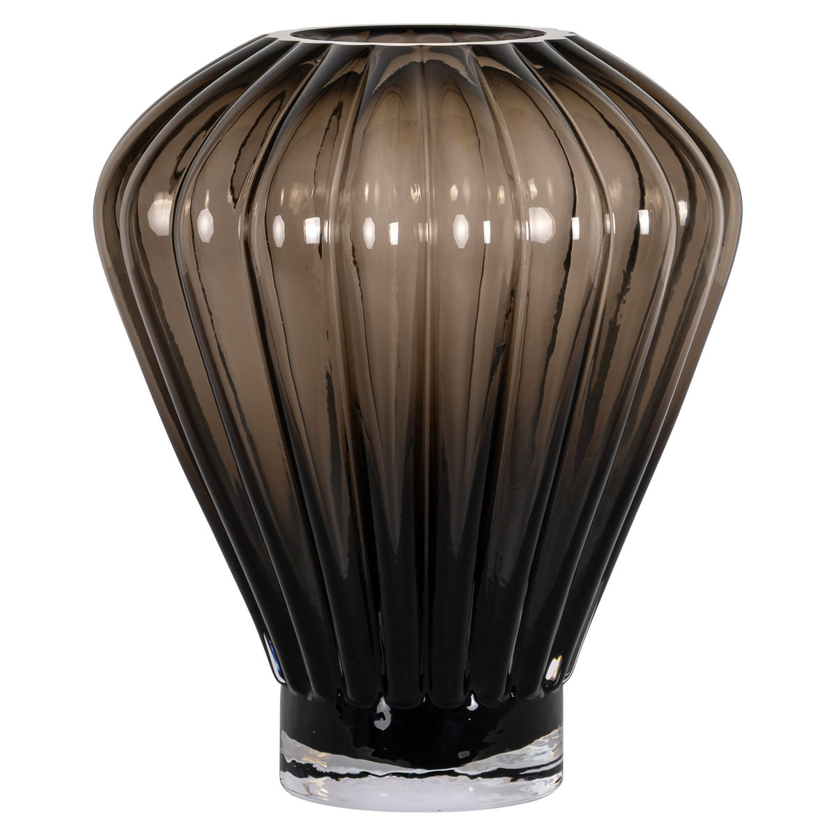 Vase Shani brown