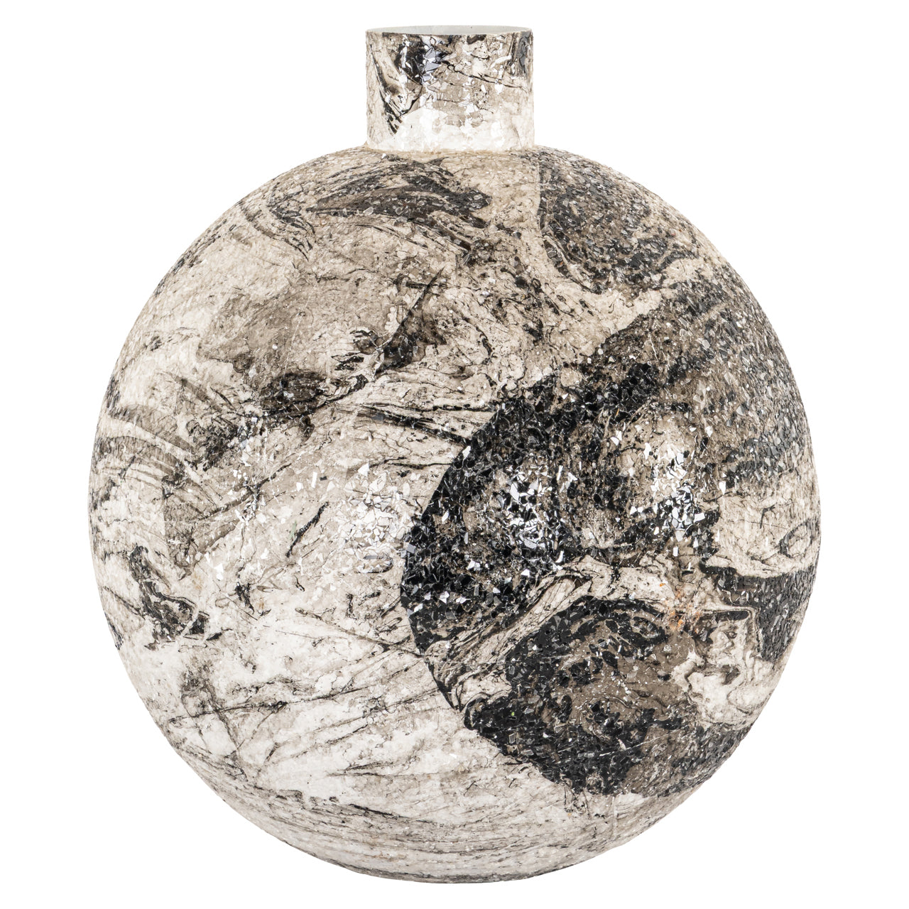 Vase Delisha black/white