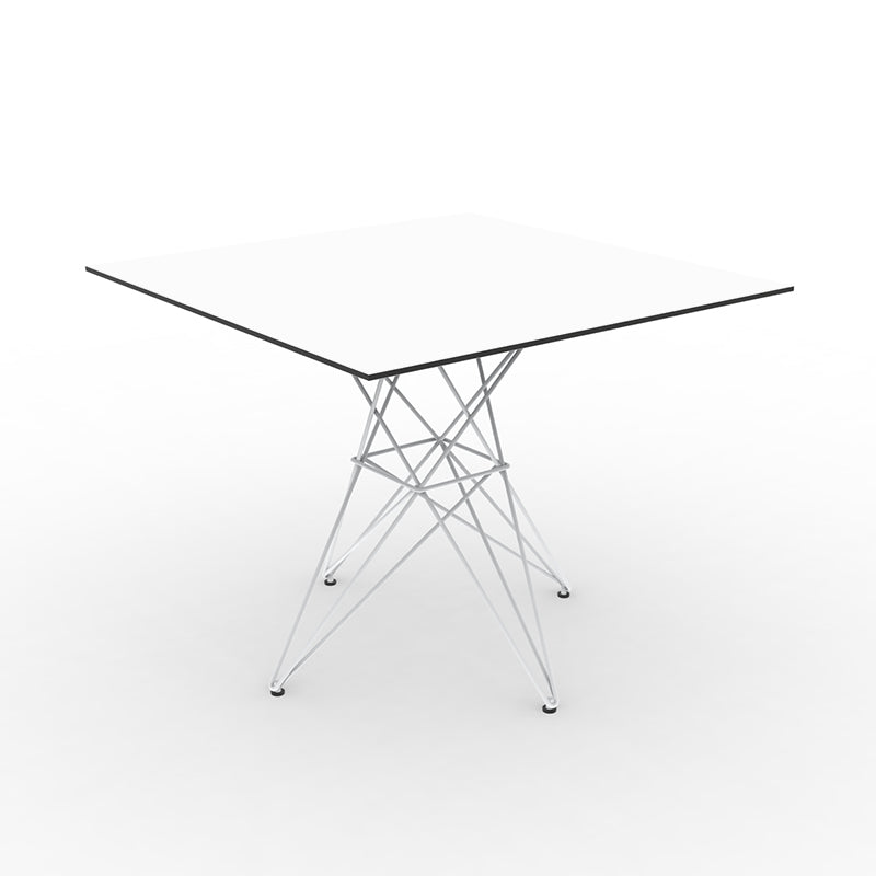 Faz - Table - Stainless Base 90X90X72 Cm