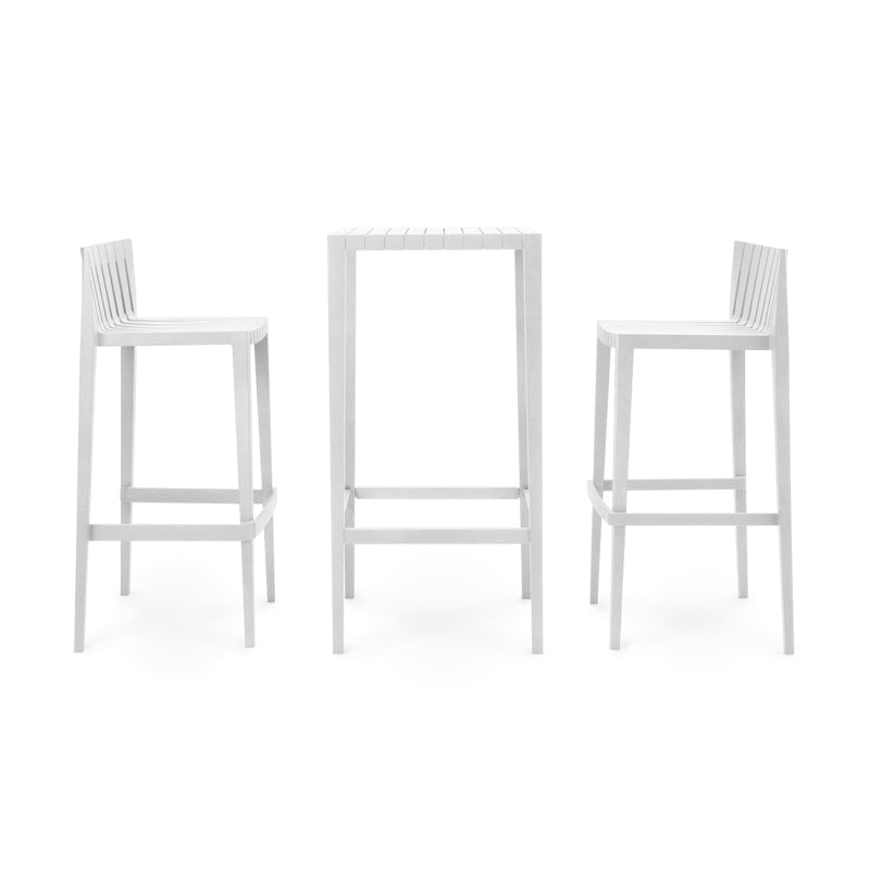 Spritz Set Of 1 Bar Table+2 Bar Stool H:97Cm