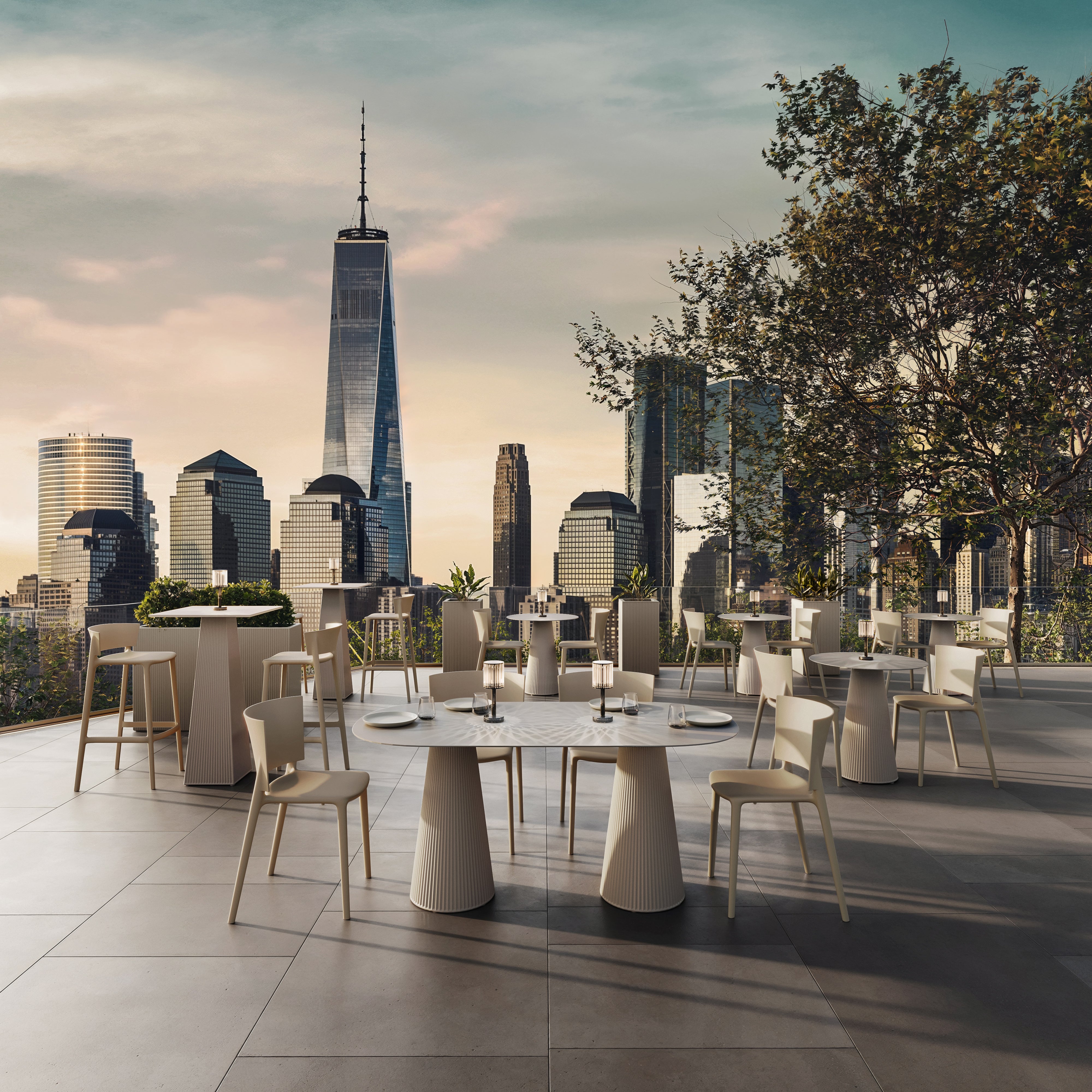 Gatsby Double Base Ø65X73Cm S70