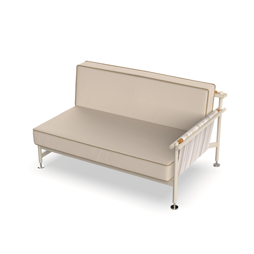 Hamptons Sectional Left Armrest