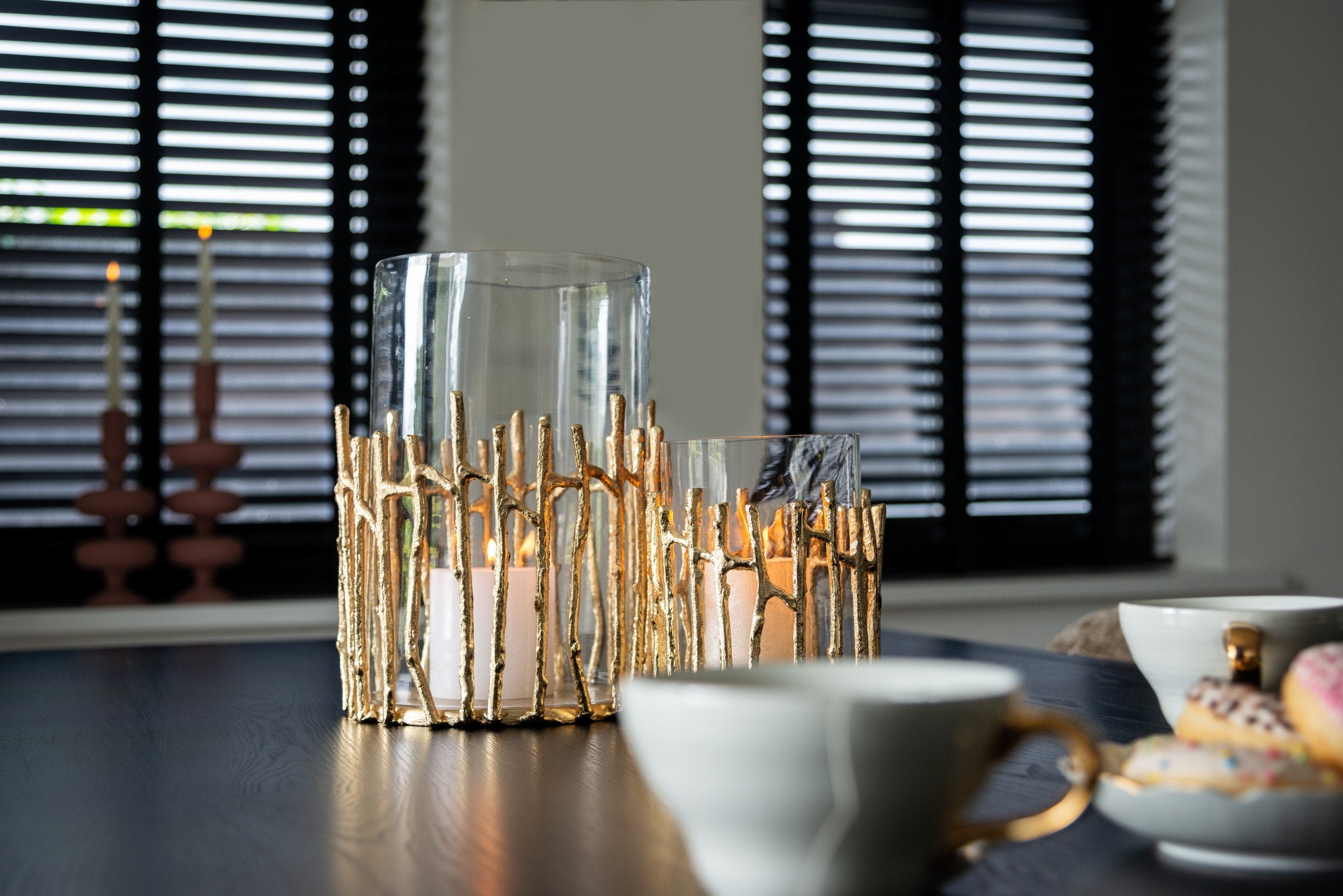 Hurricane light Loretta gold small