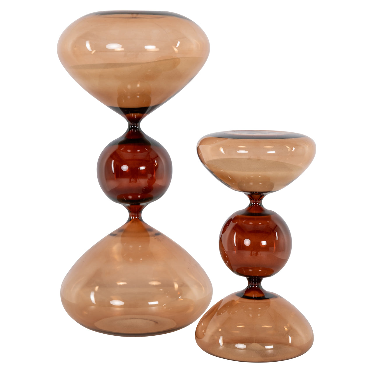 Decorative object Elba brown small