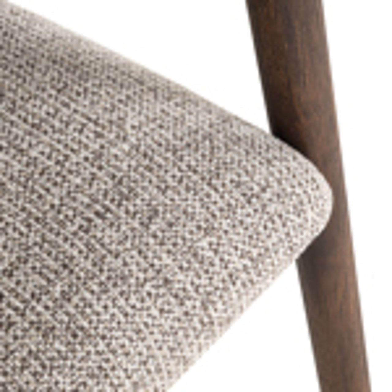 Dining chair Mihara mocca fancy fire retardant