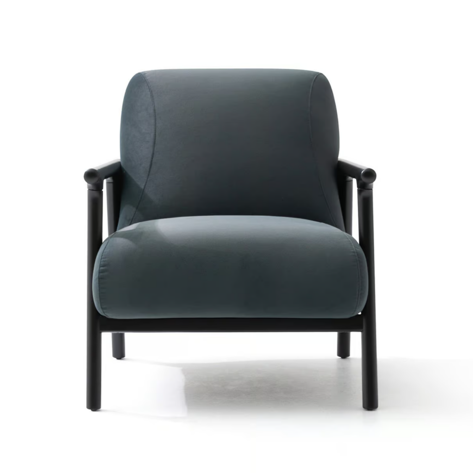 Armchair Boboil Blue & Black