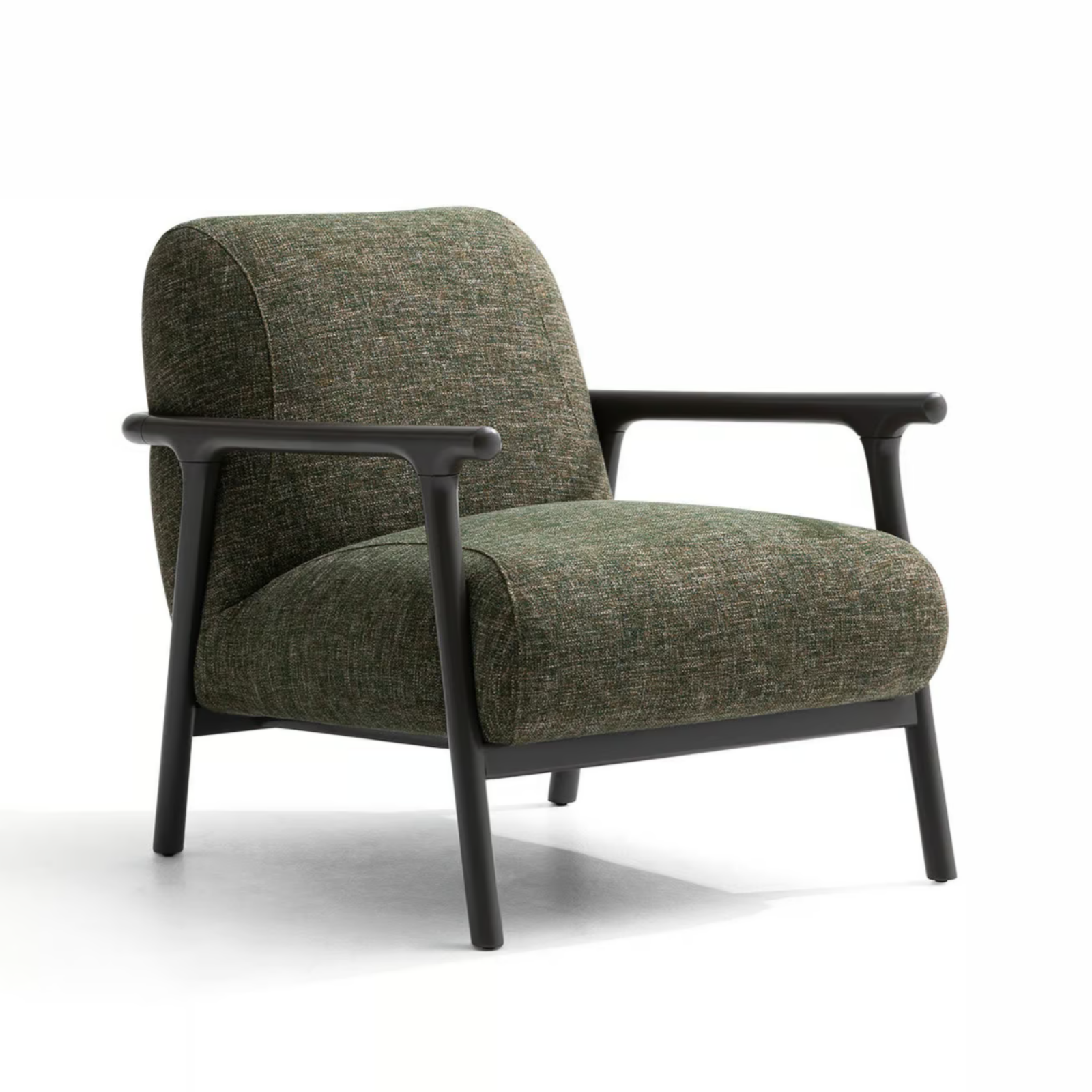Armchair Boboil Green & Black