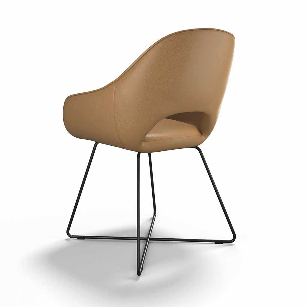 Chair Milan - Camel Leather