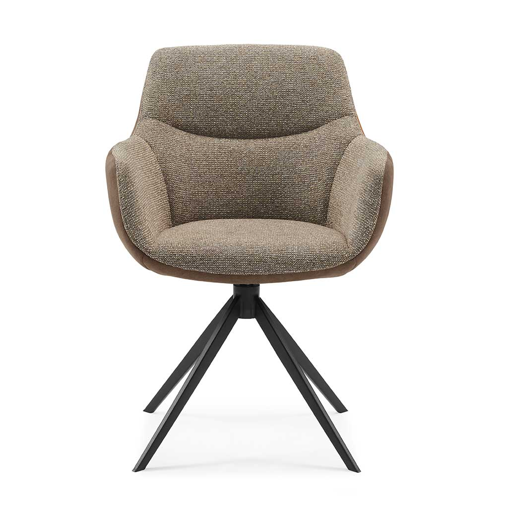 Chair Ferrara - Brown + Olive