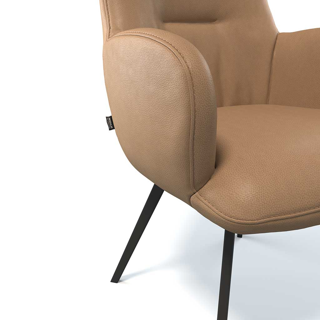 Chair Mancini - Camel Leather