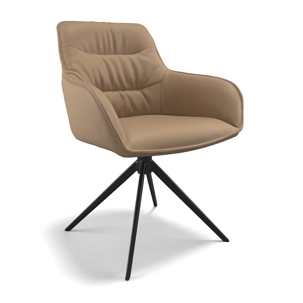 Chair Como - Camel Leather