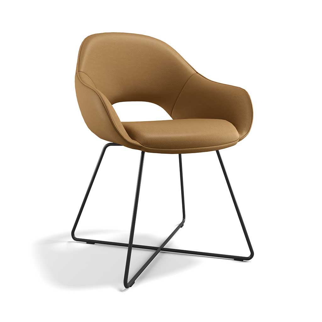 Chair Milan - Camel Leather