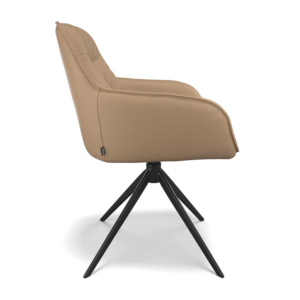 Chair Como - Camel Leather
