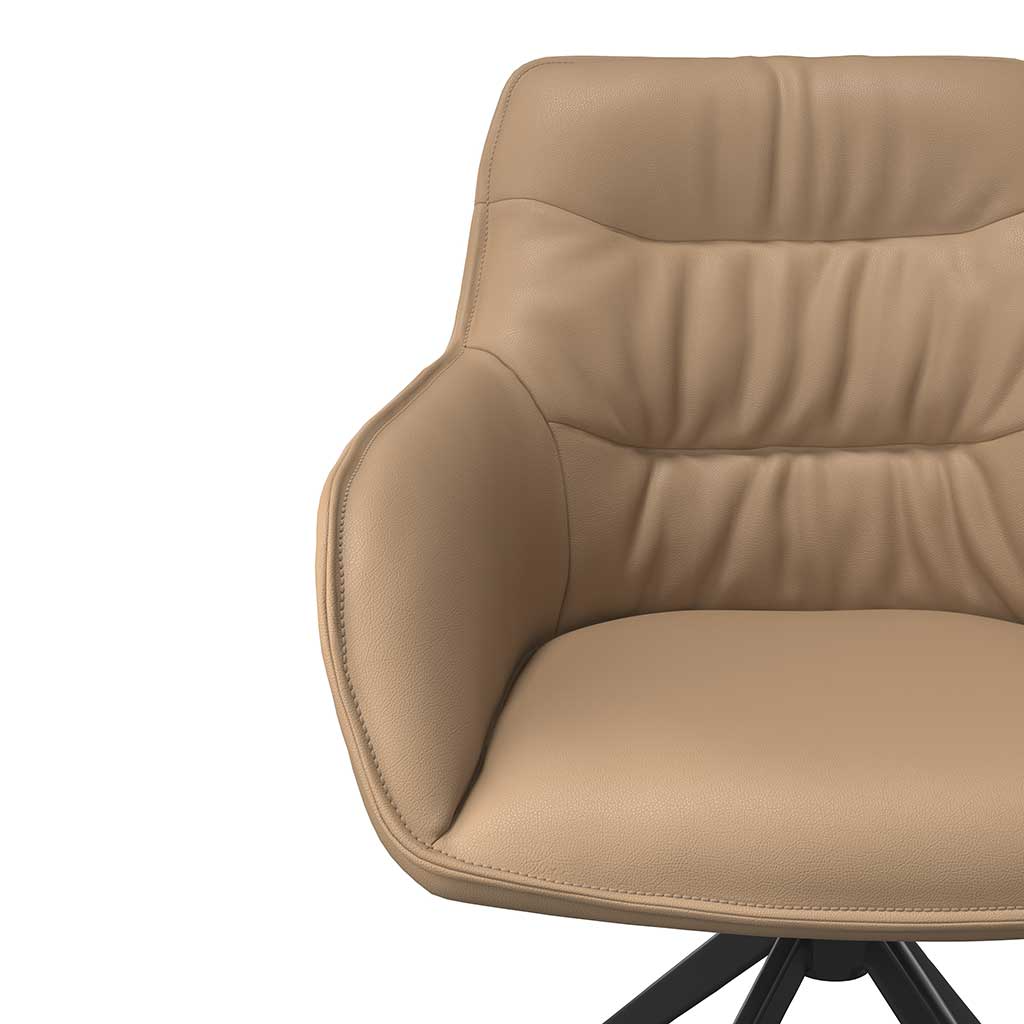 Chair Como - Camel Leather