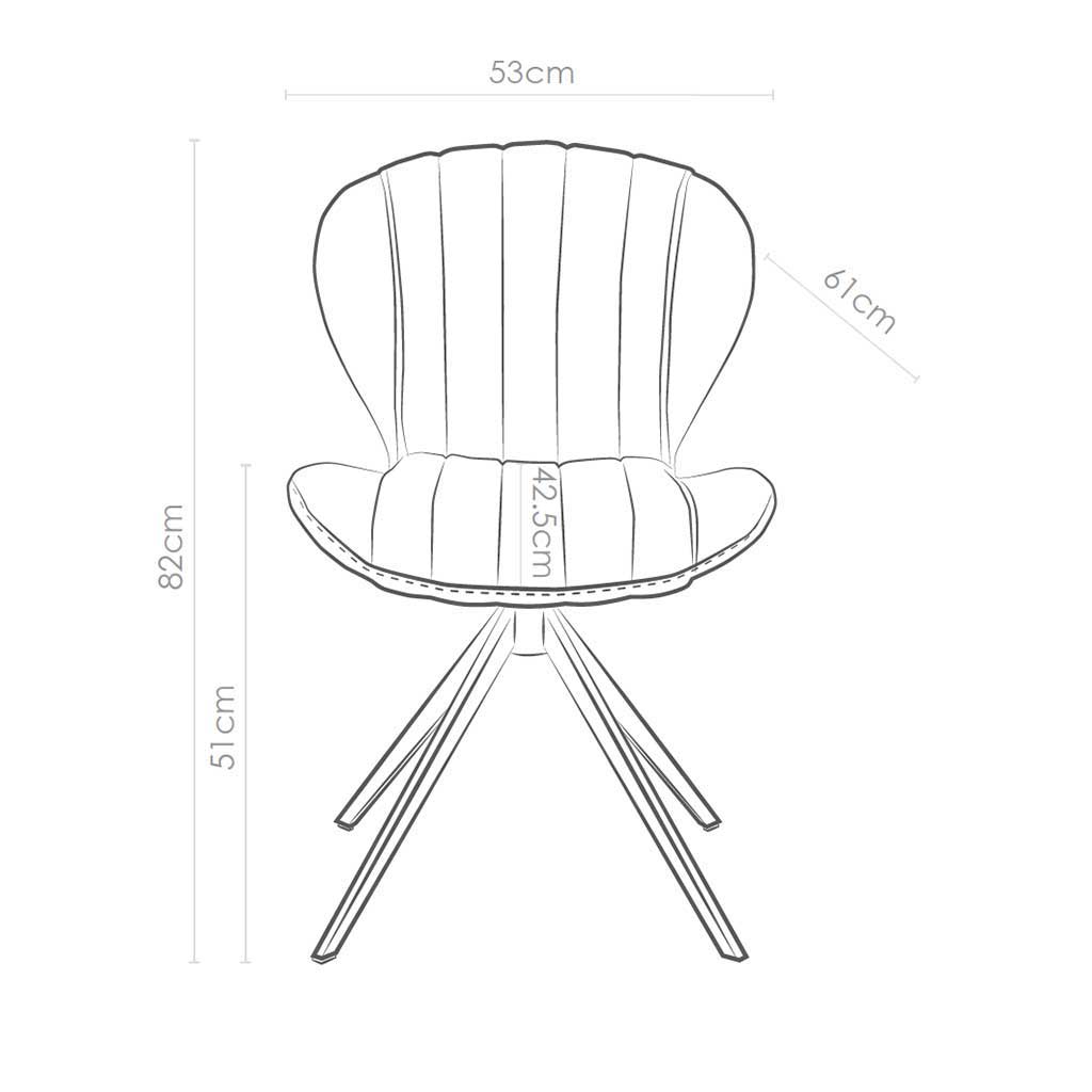 Chair Butterfly - Light Gray